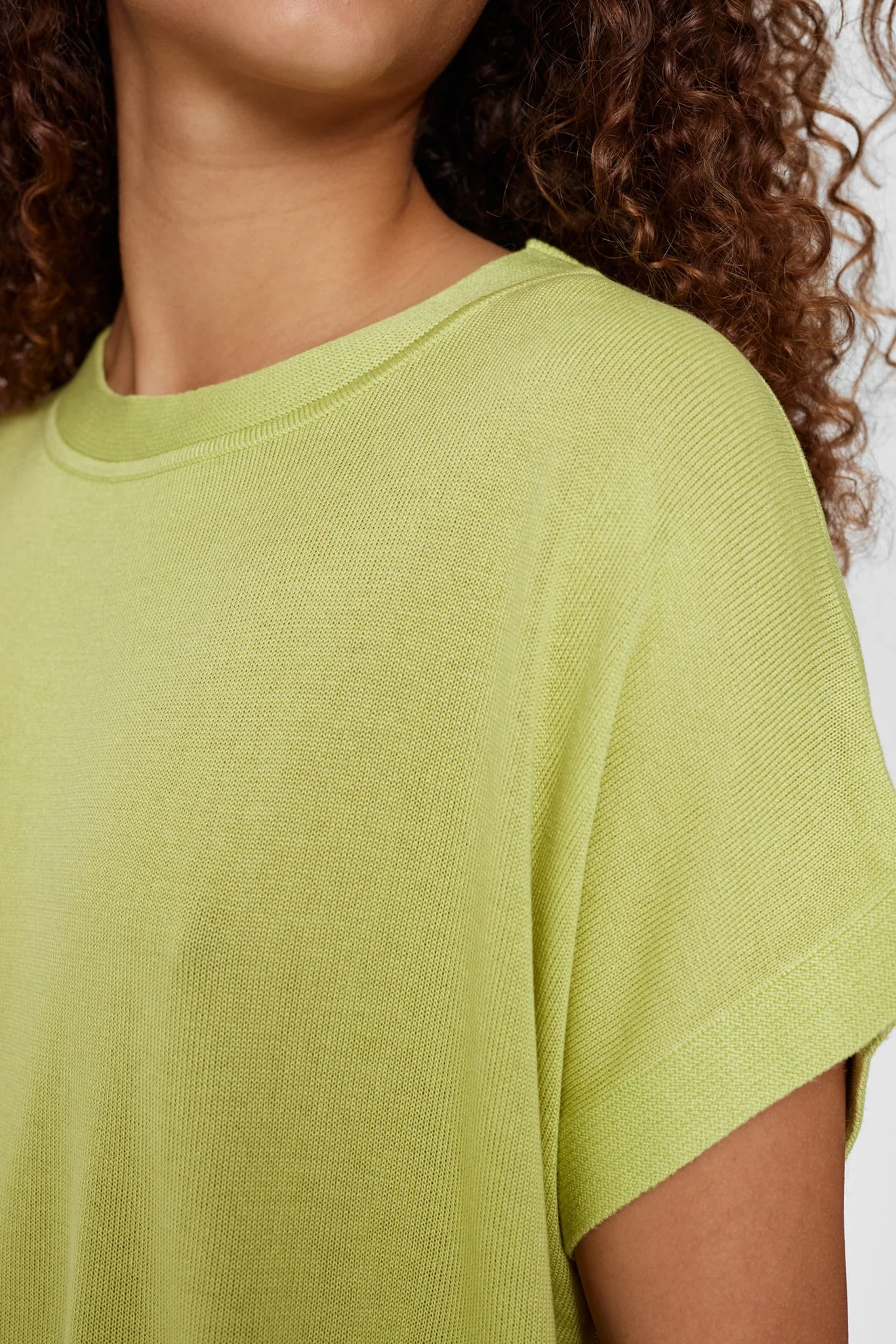 NUDARLENE PULLOVER - Celery Green - Image 4