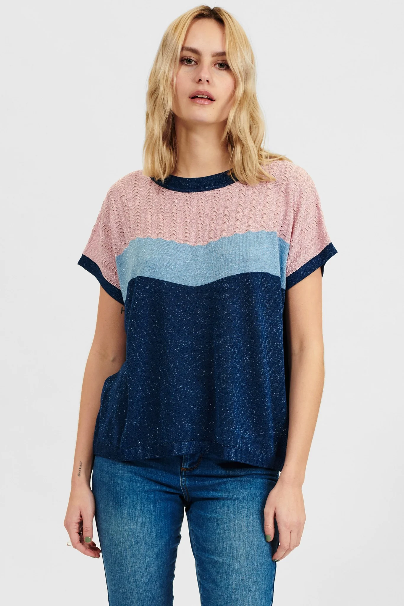 NUDARLENE PULLOVER - Estate Blue
