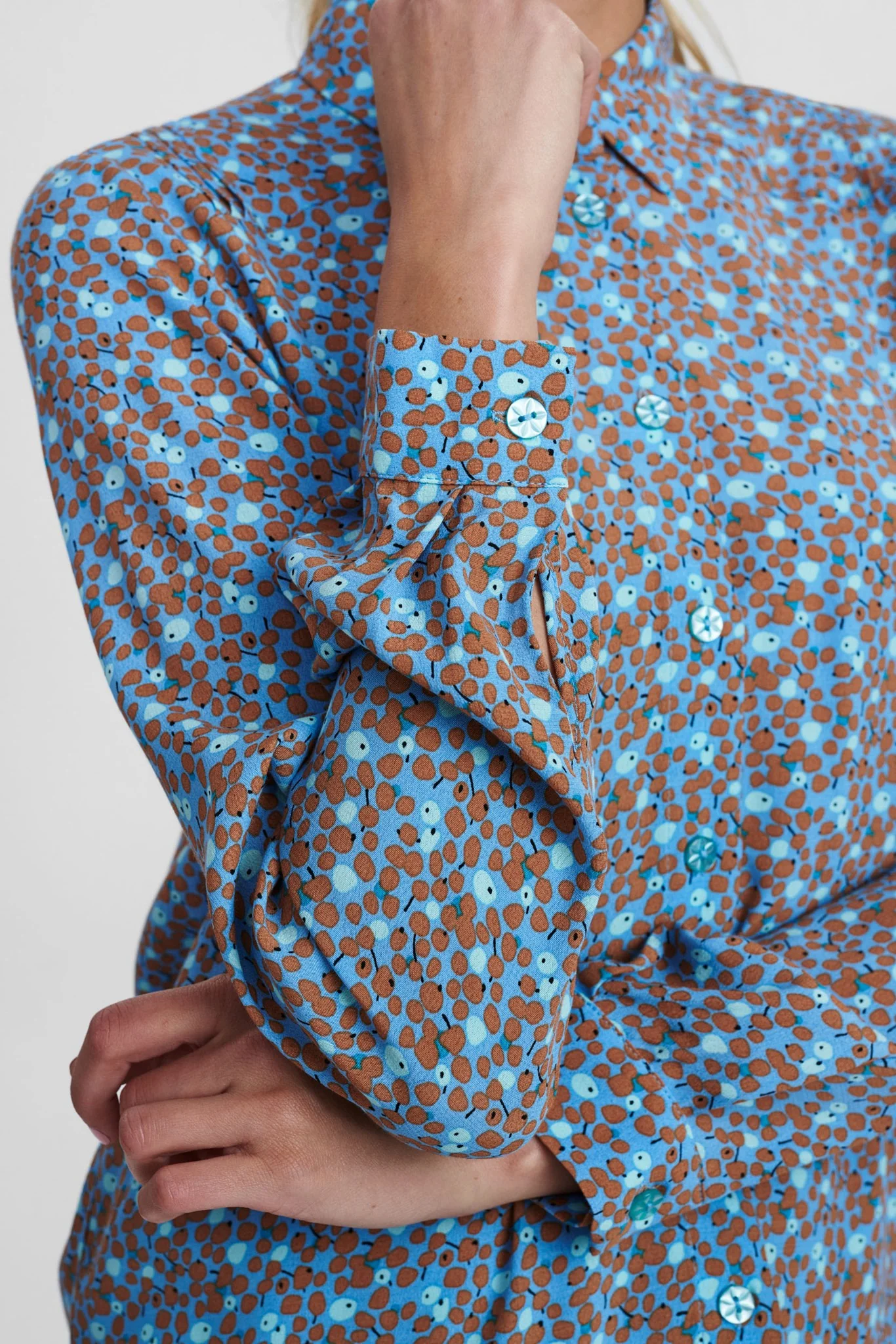 NUDARU SHIRT - Della Robbia Blue - Image 5