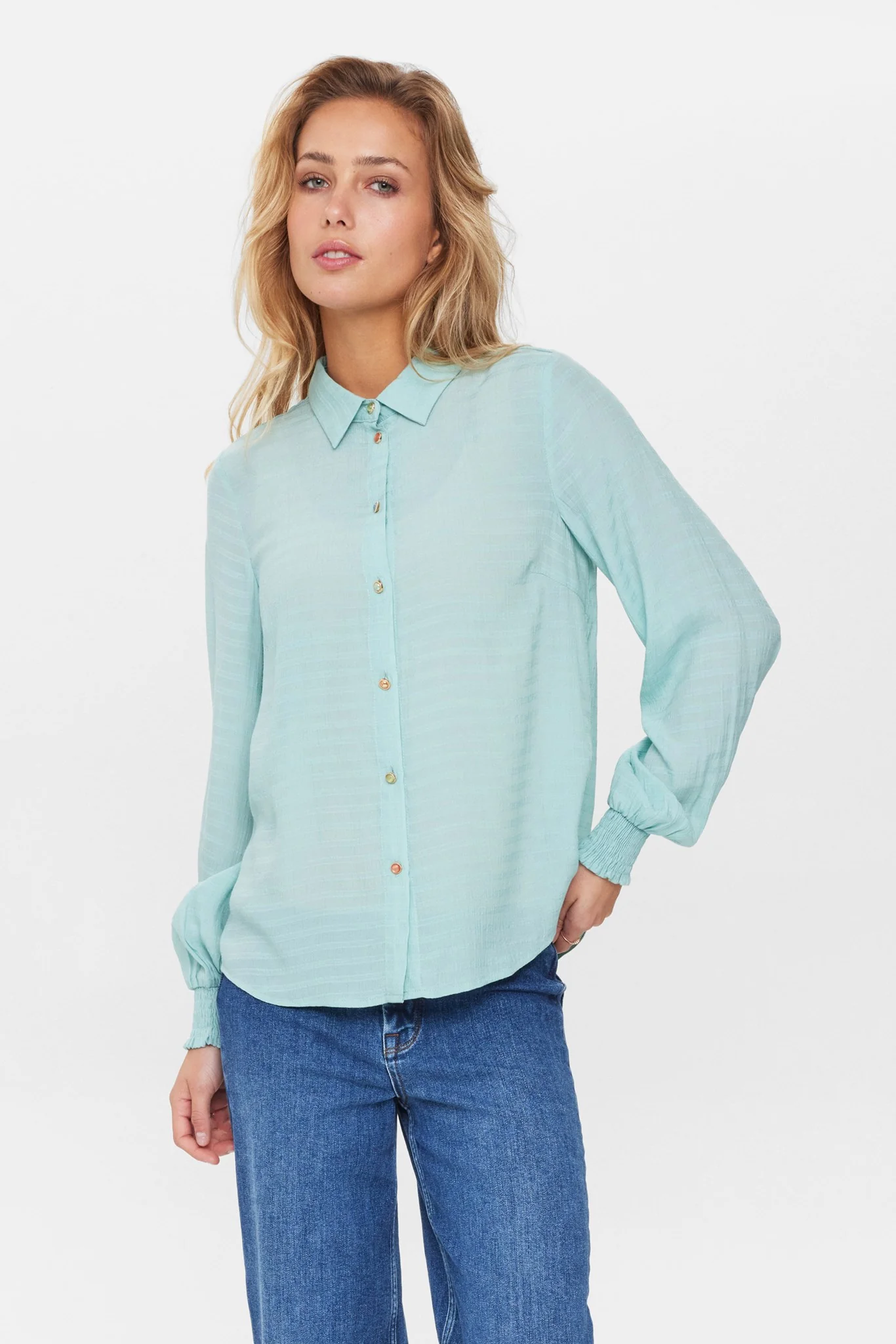 NUDARVA L/S SHIRT - Ether
