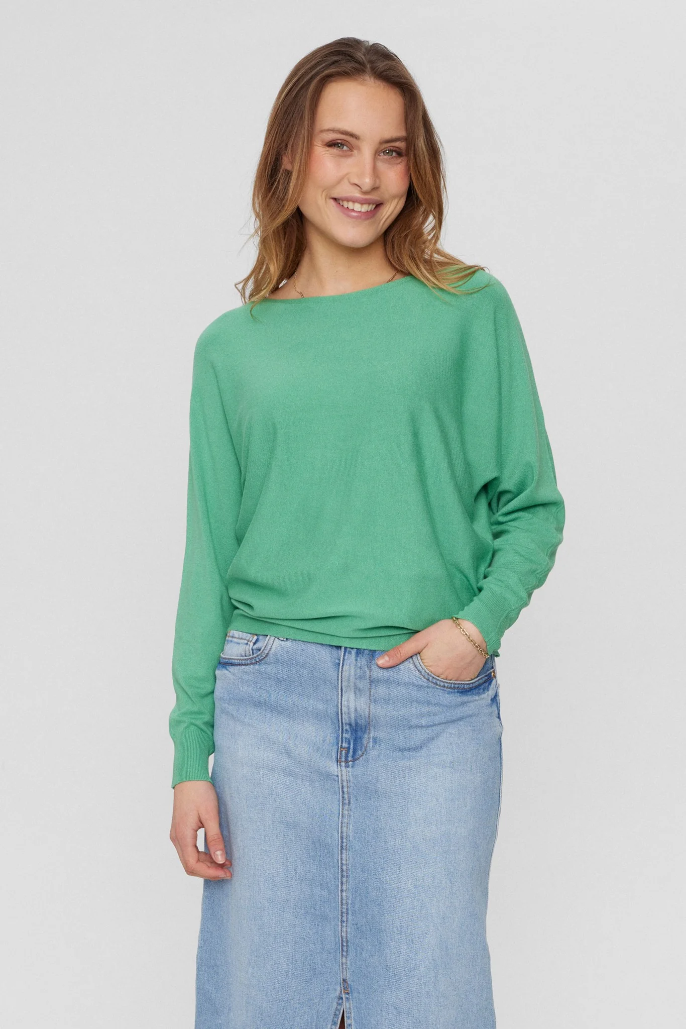 NUDAYA PULLOVER  - Green Spruce