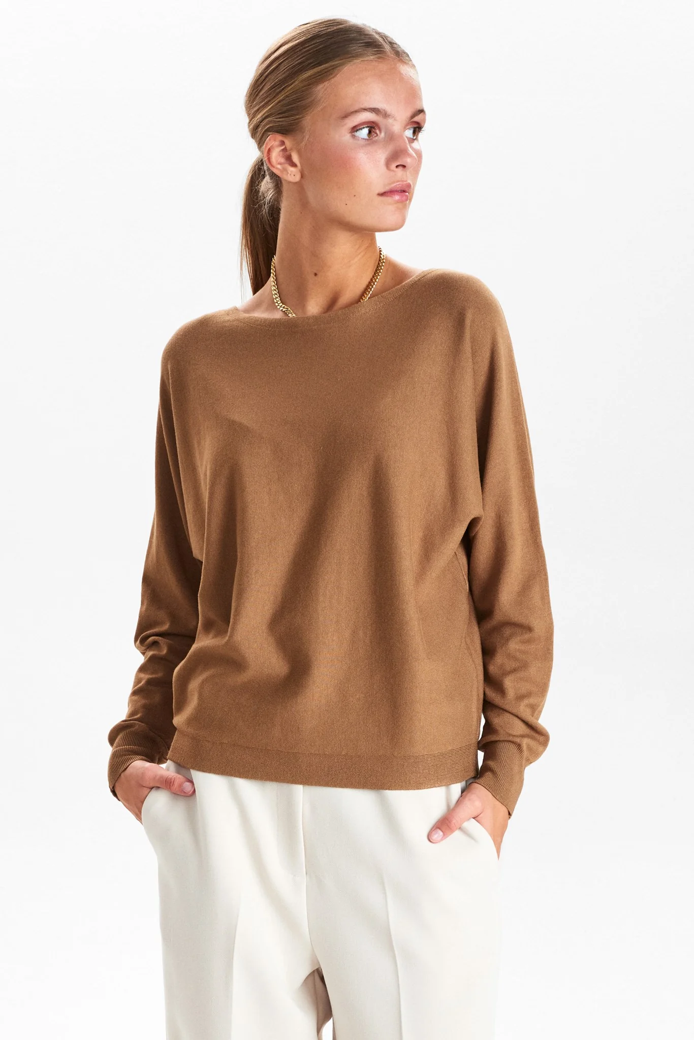 NUDAYA PULLOVER  - Otter