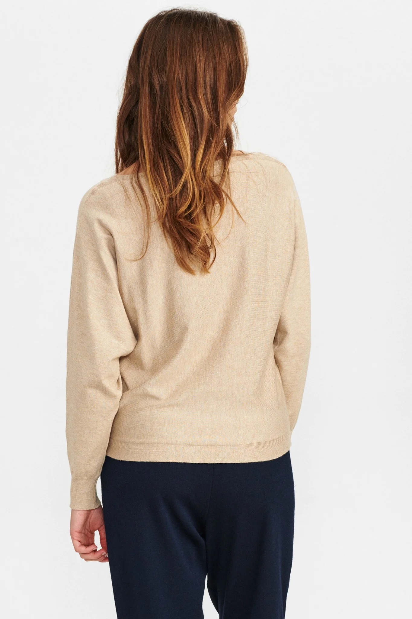 NUDAYA PULLOVER - NOOS - Sesame Melange - Image 2