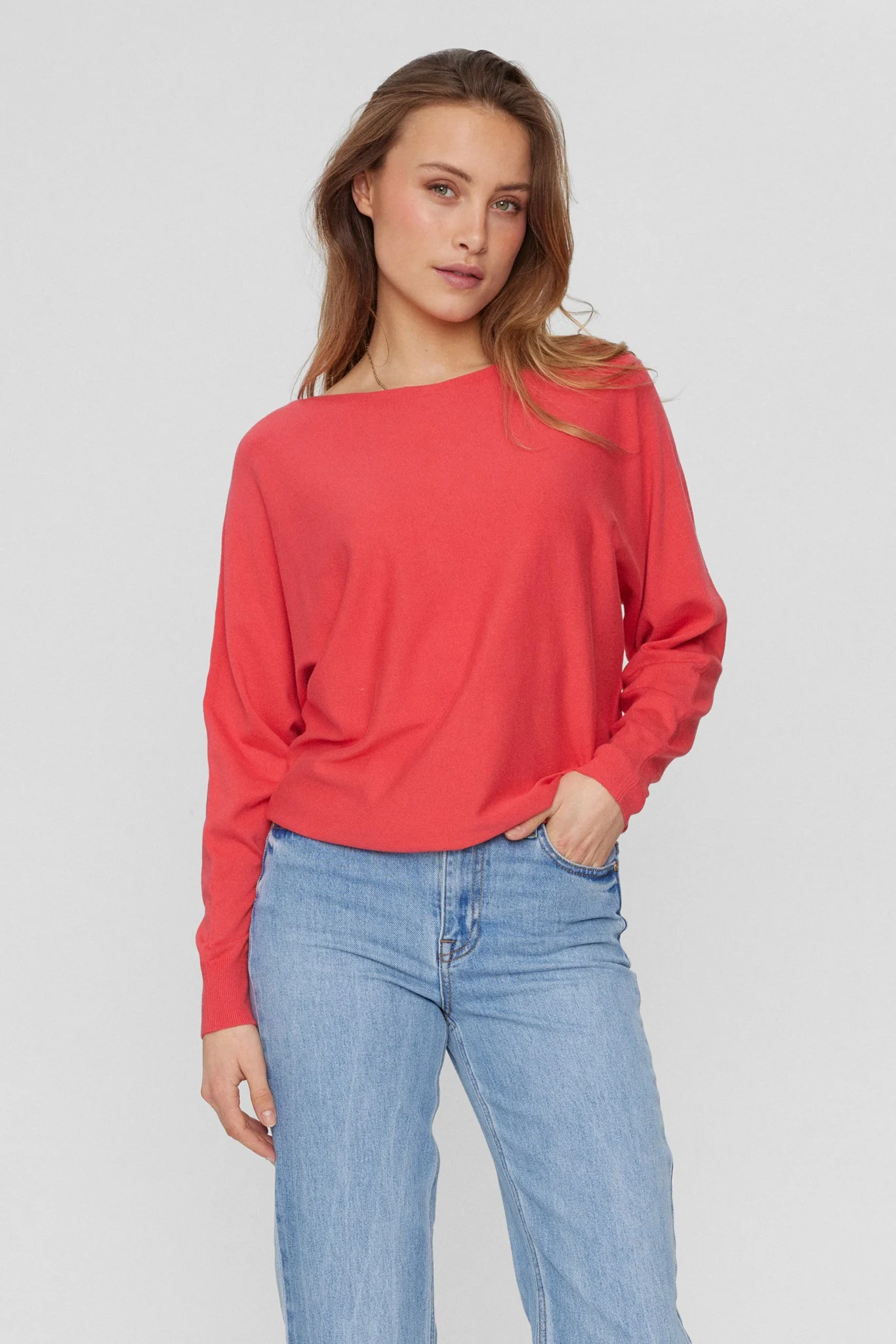 NUDAYA PULLOVER  - Teaberry