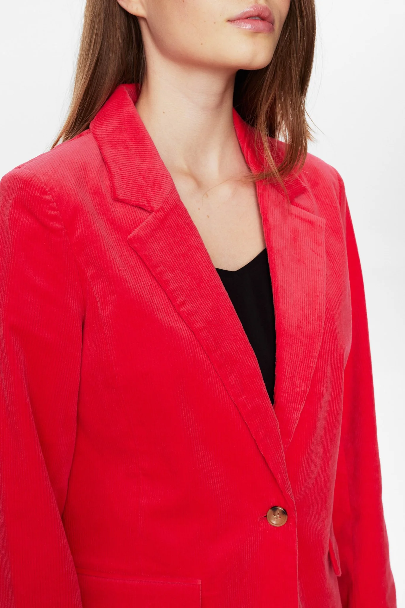 NUDEANNA BLAZER - Geranium - Image 4