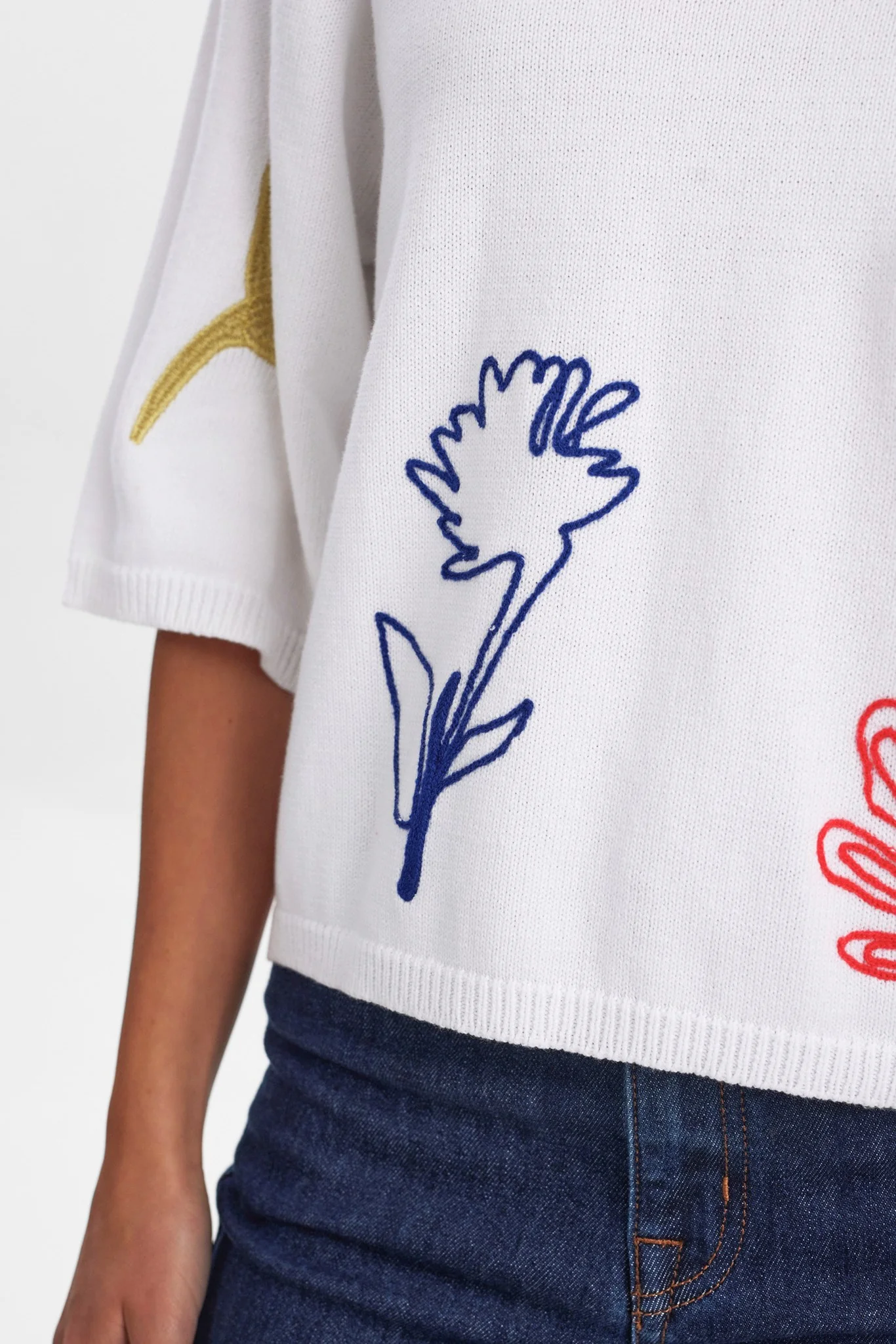 NUDEBORAH PULLOVER - Bright White - Image 5