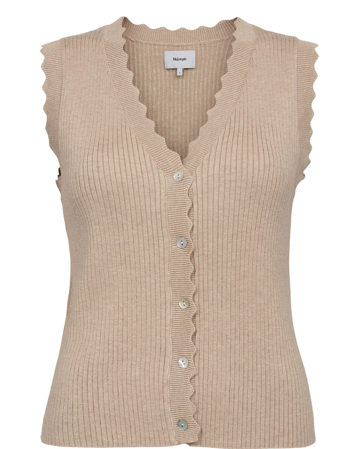 NUDEIDRA VEST - Irish Cream - Image 7