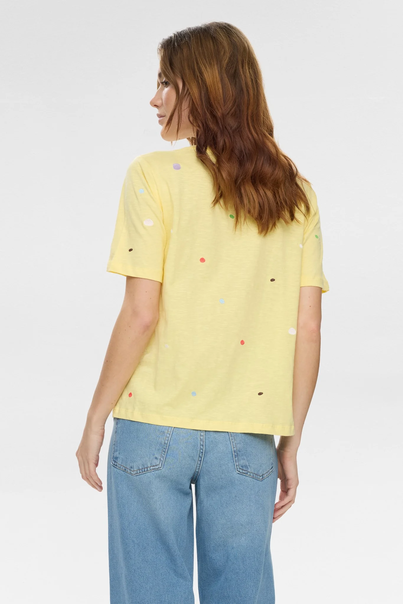 NUDELORA T-SHIRT - GOTS - Popcorn - Image 2