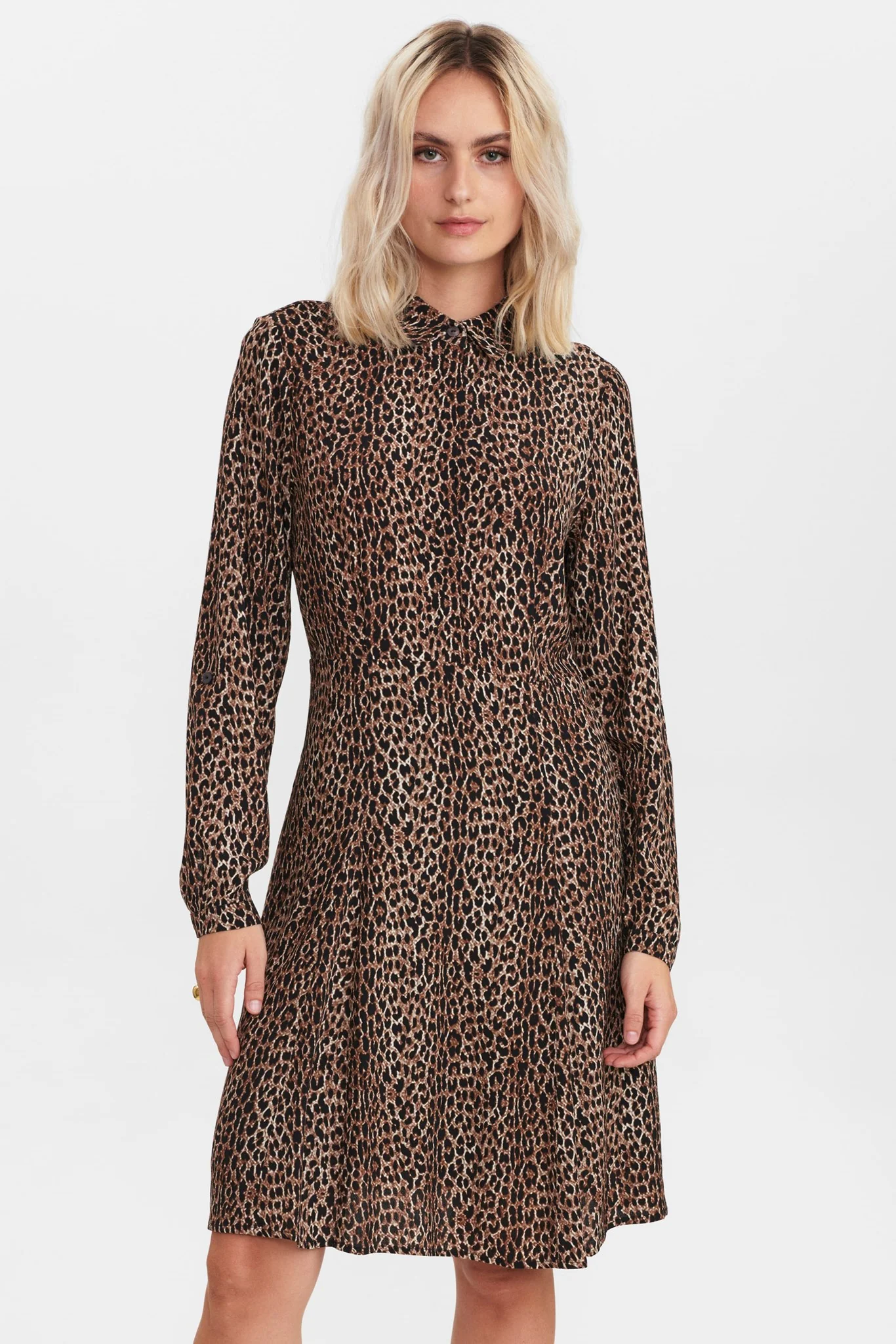 NUDELSIA DRESS NOOS - Caviar