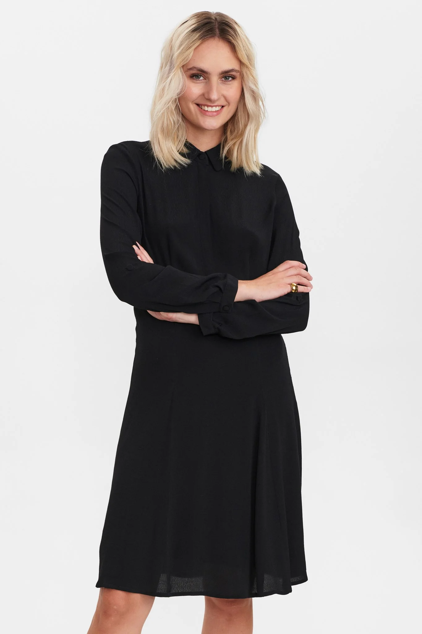 NUDELSIA DRESS -NOOS - Caviar - Image 6