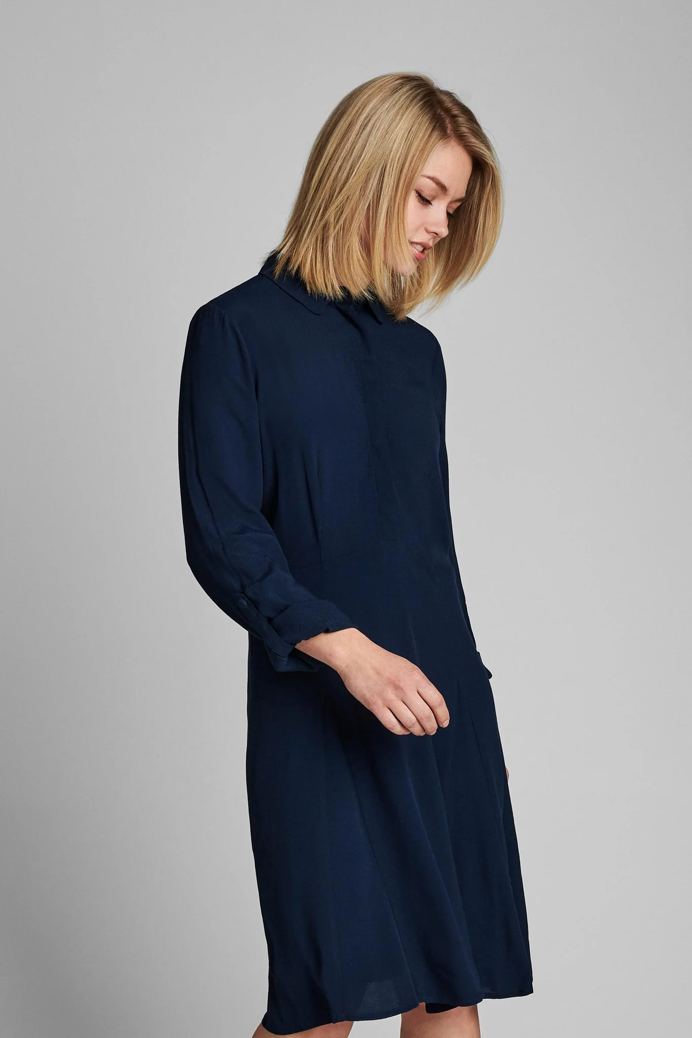 NUDELSIA DRESS -NOOS - Dark Sapphire