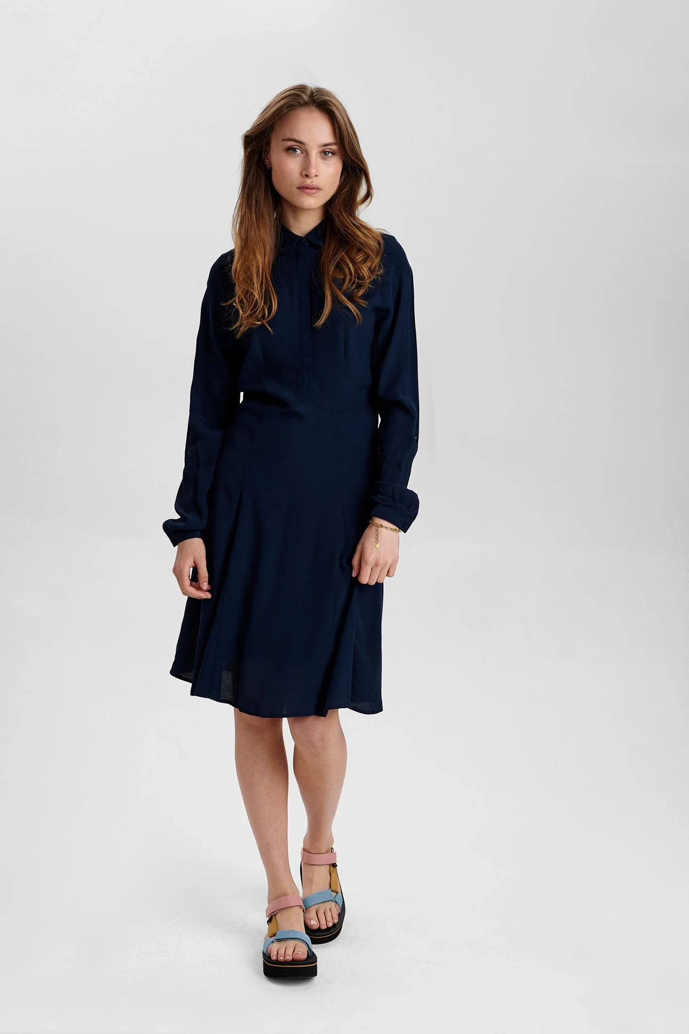 NUDELSIA DRESS -NOOS - Dark Sapphire - Image 6