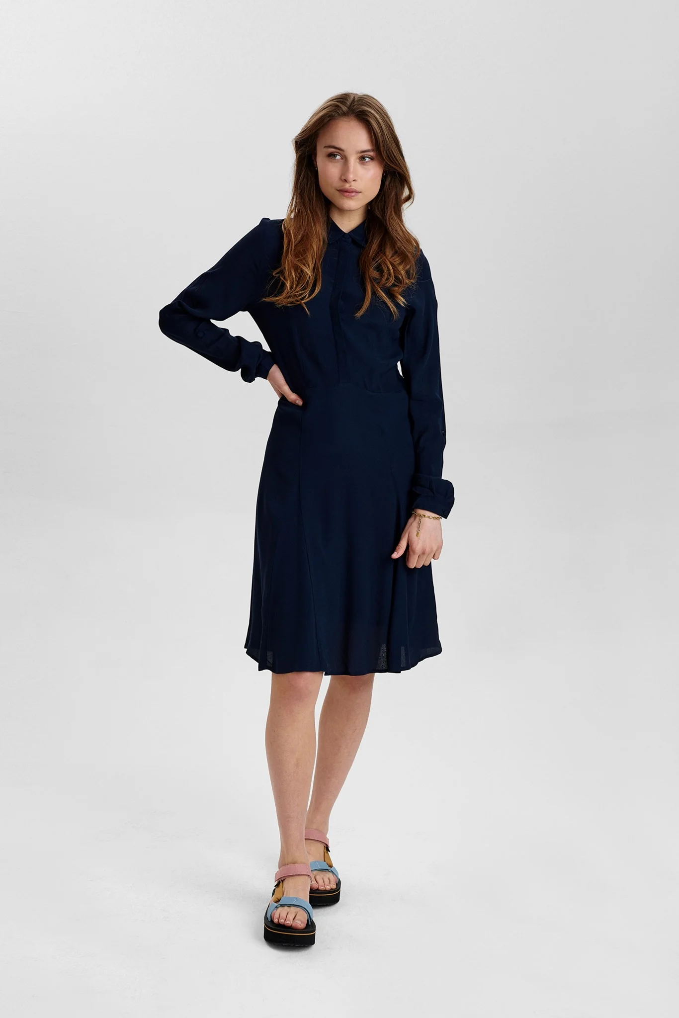 NUDELSIA DRESS -NOOS - Dark Sapphire - Image 7