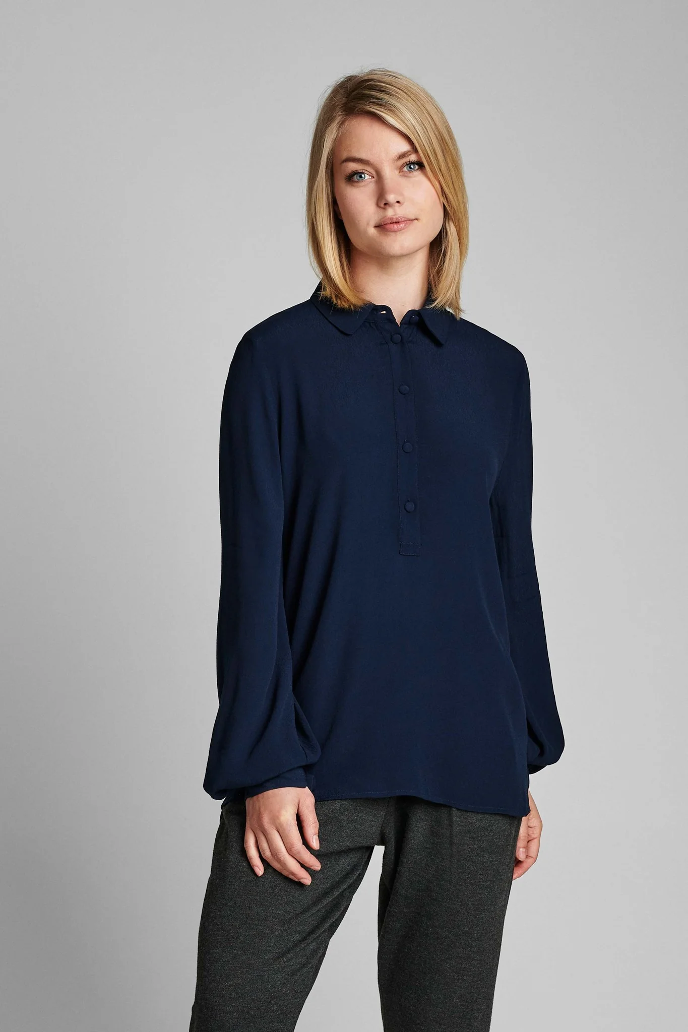 NUDELSIA SHIRT - NOOS - Dark Sapphire