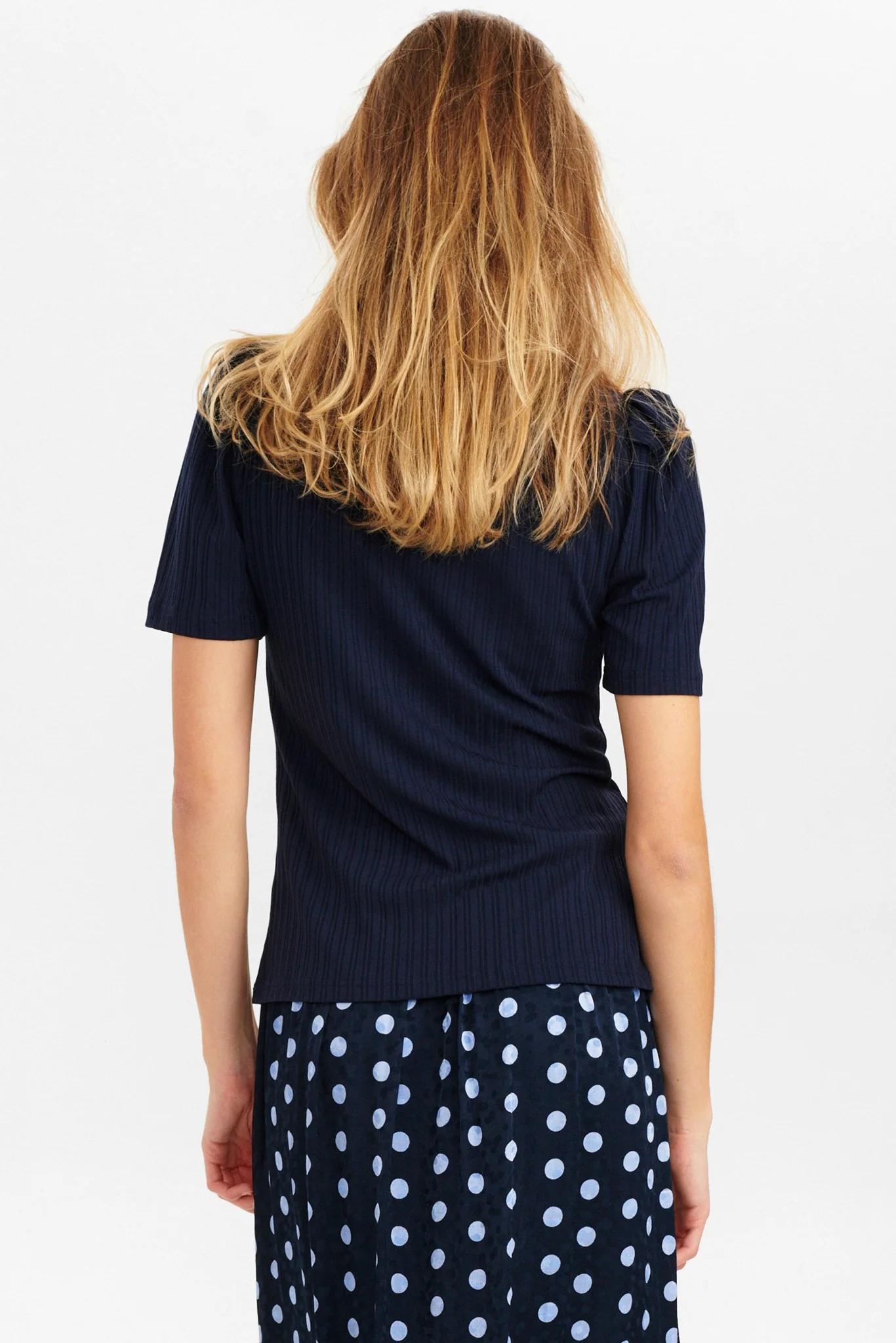 NUDELYSIA TEE - Dark Sapphire - Image 2