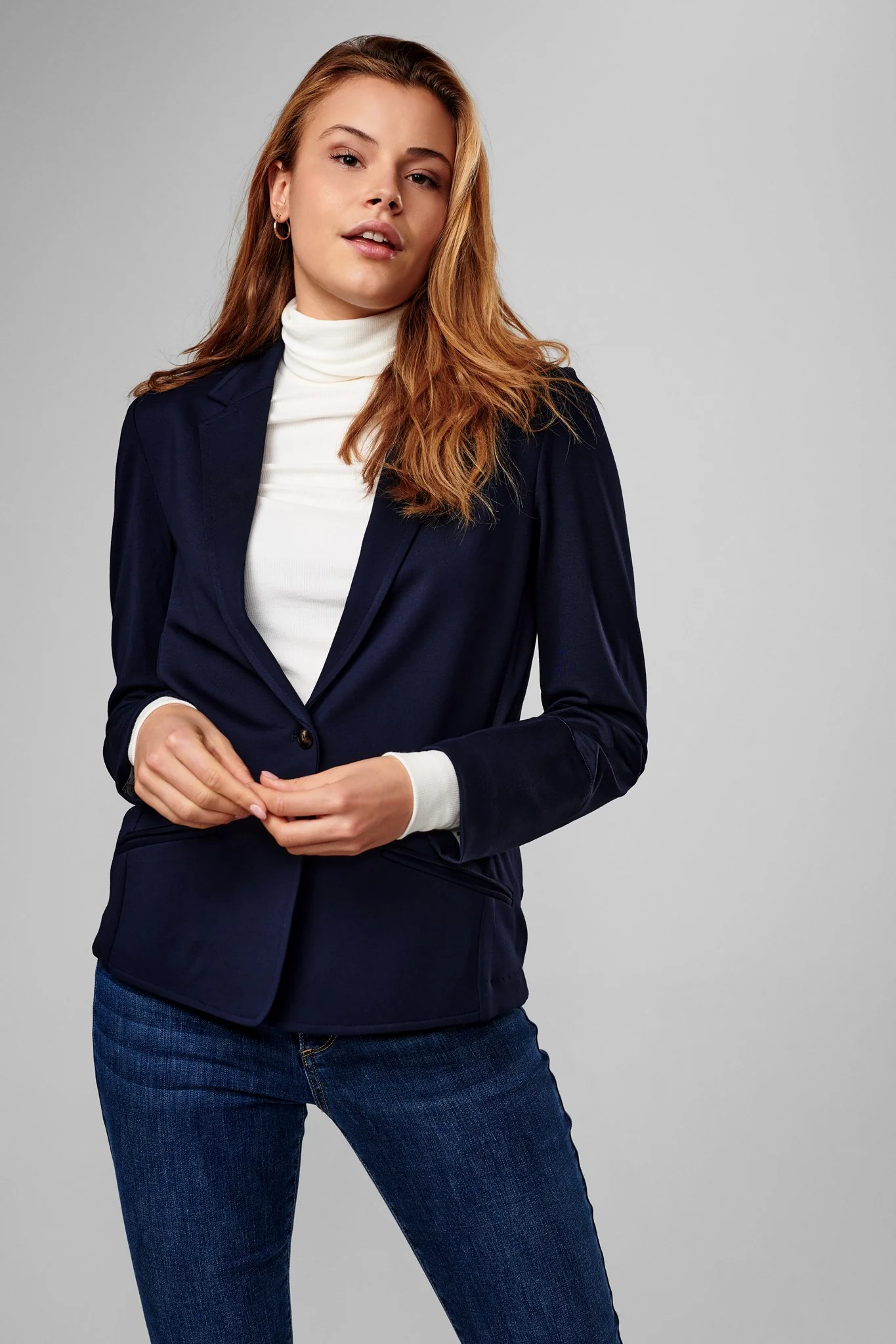 NUDENI BLAZER - NOOS - Dark Sapphire