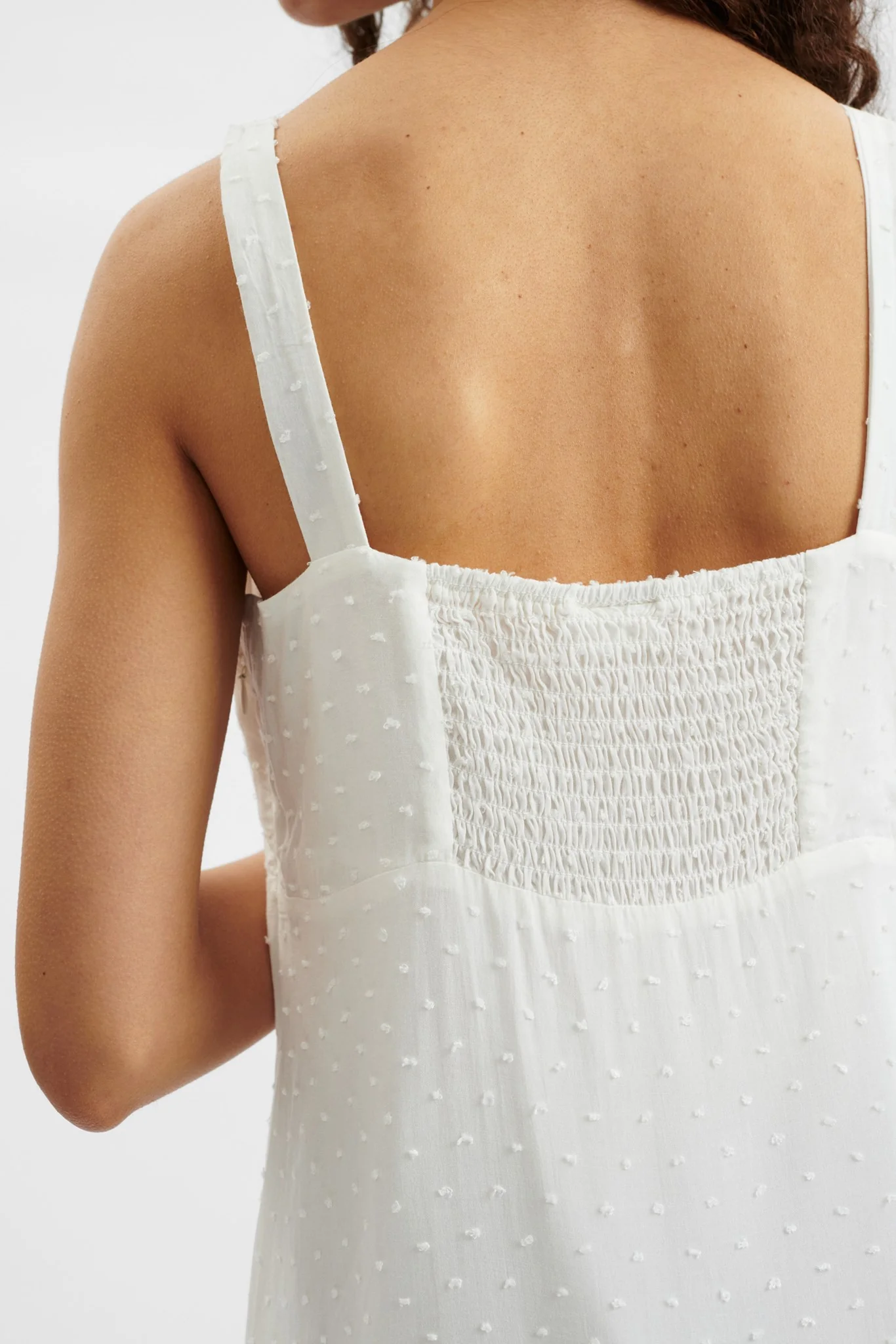 NUDENI DRESS - Bright White - Image 5
