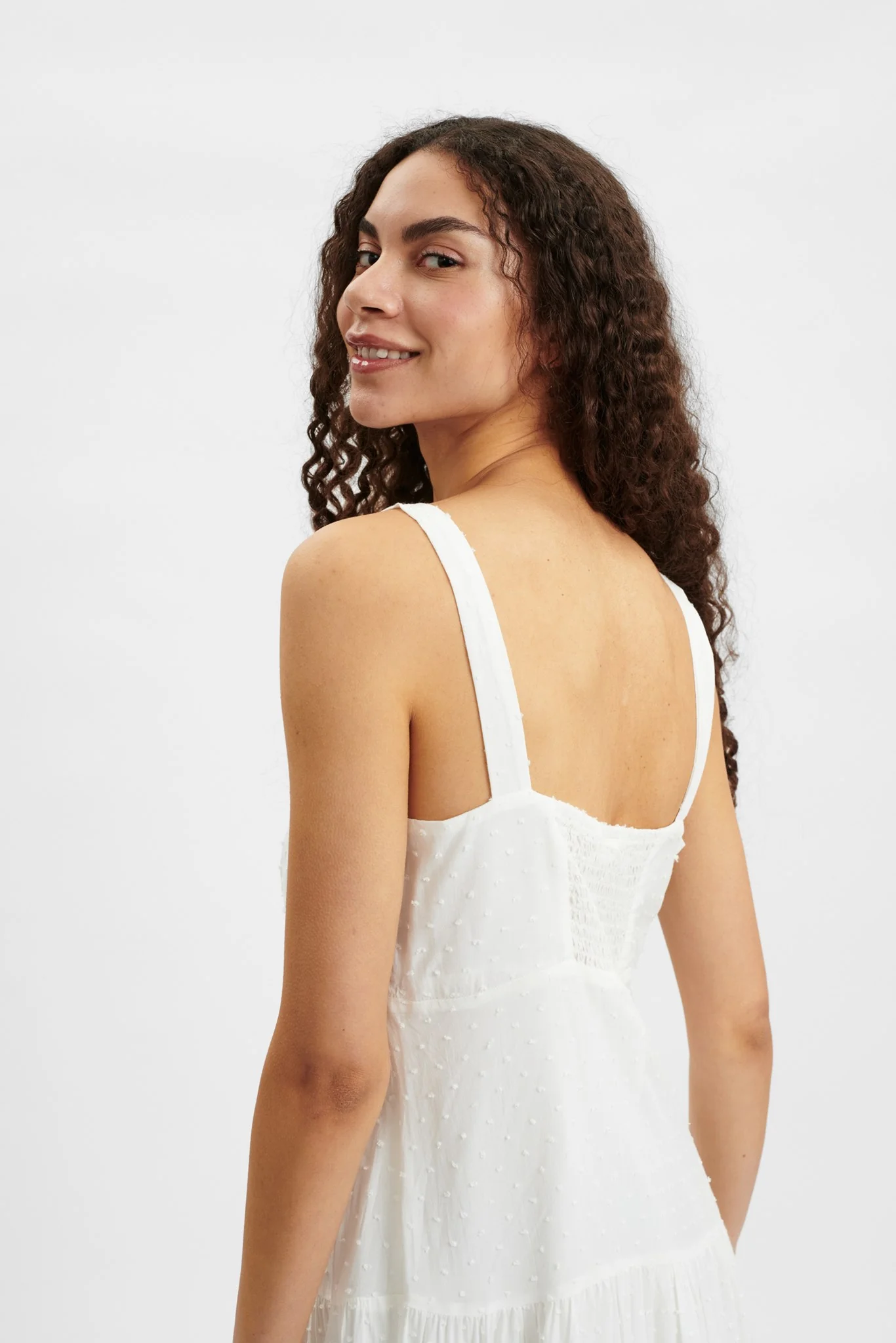 NUDENI DRESS - Bright White - Image 6