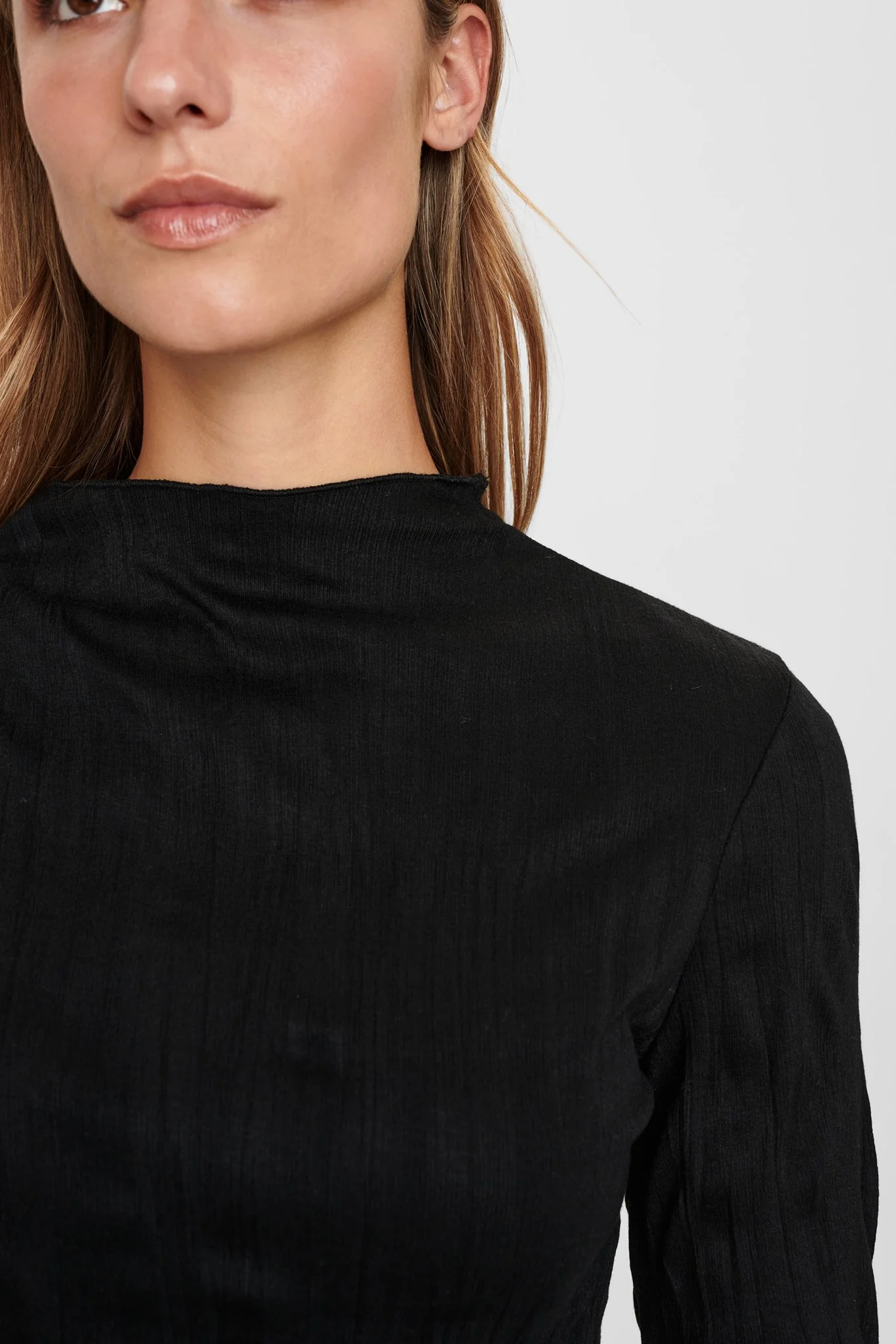 NUDENNISE BLOUSE - Caviar - Image 5