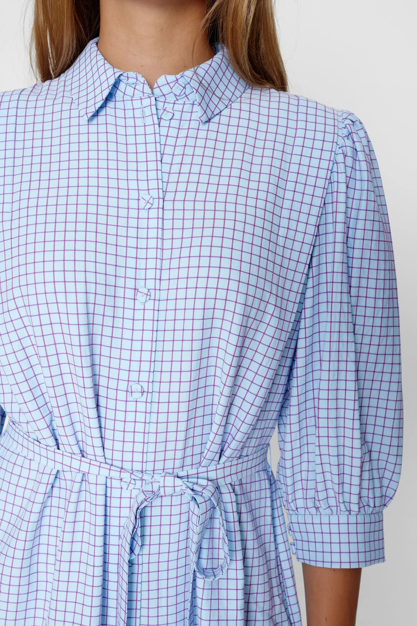NUDERYA DRESS - Vista Blue - Image 4