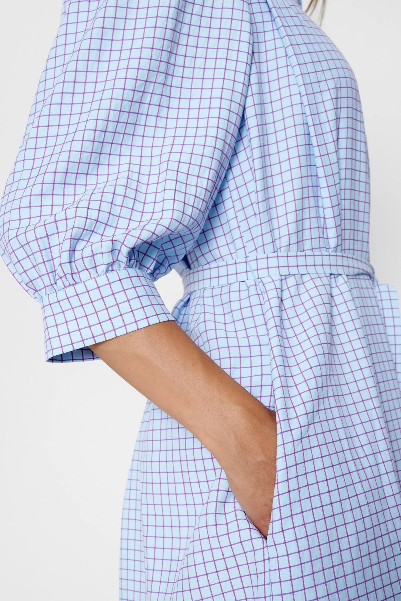NUDERYA DRESS - Vista Blue - Image 5
