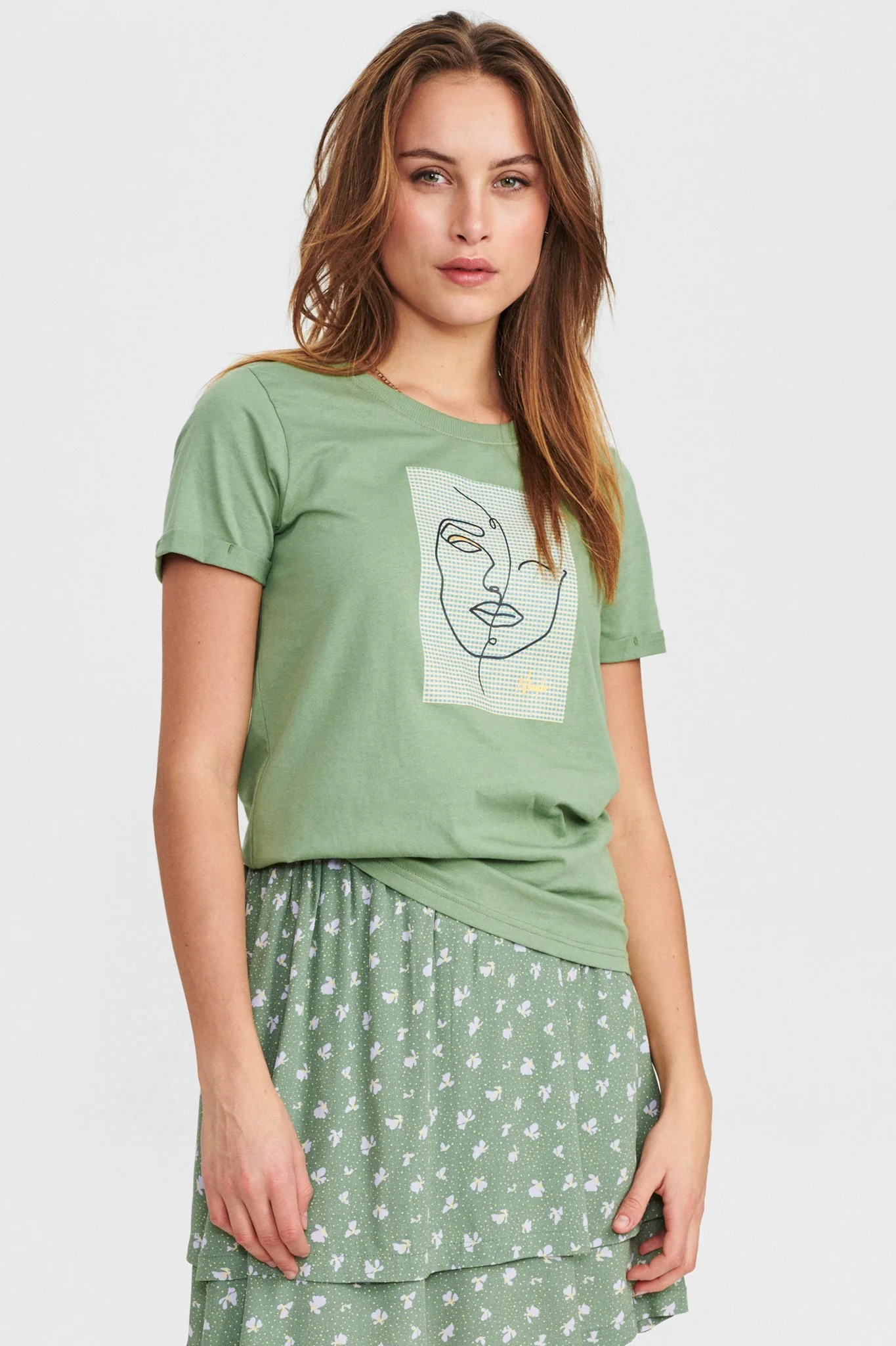 NUDEXTER TEE - Sea Spray