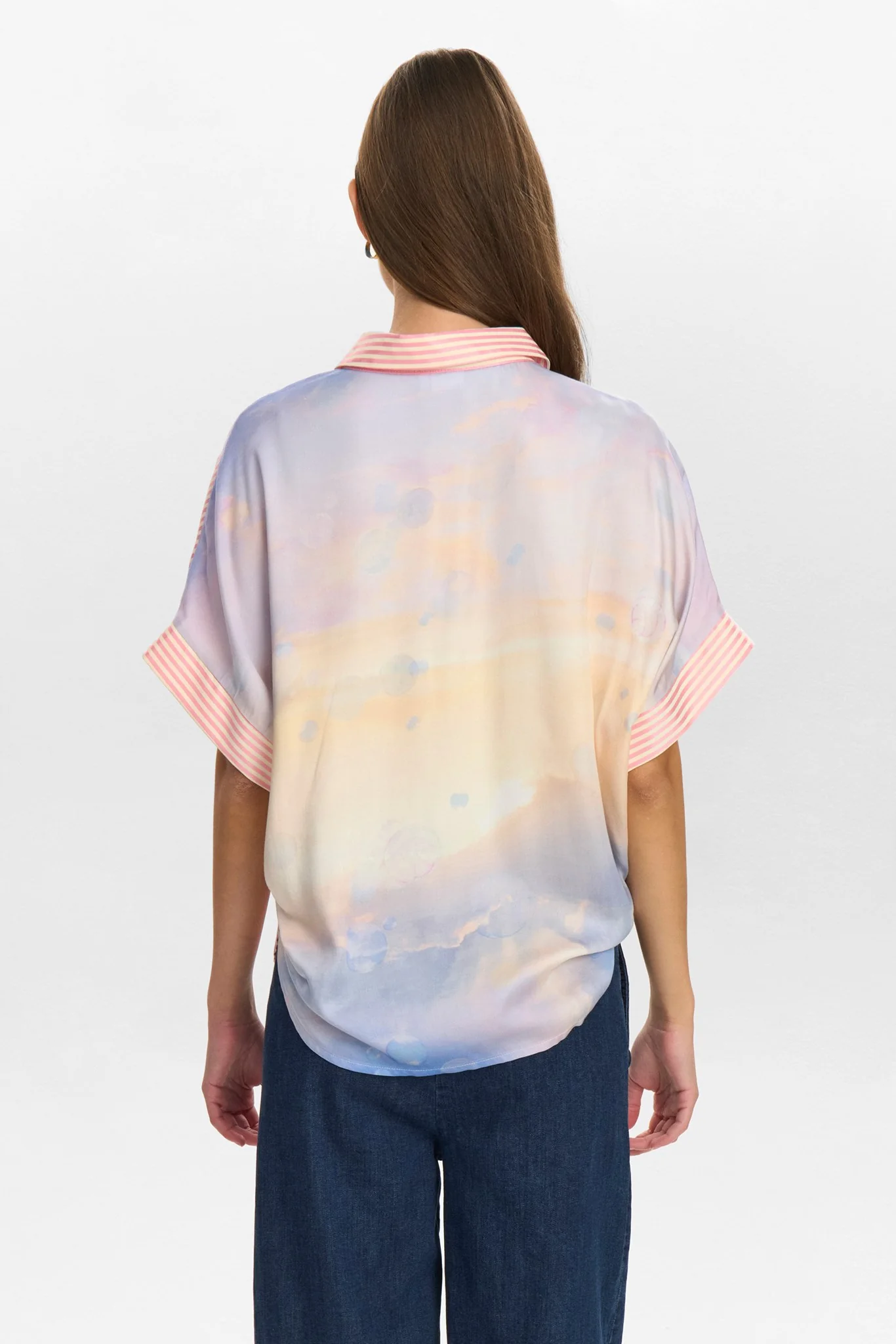 NUDIAMOND SHIRT - Pink Carnation - Image 2