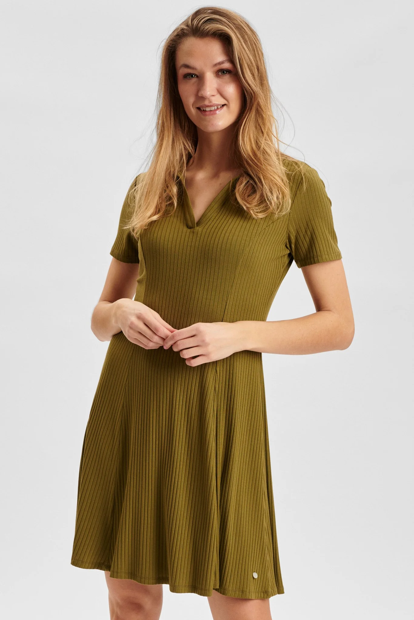 NUDIAZ DRESS - MARTINI OLIVE