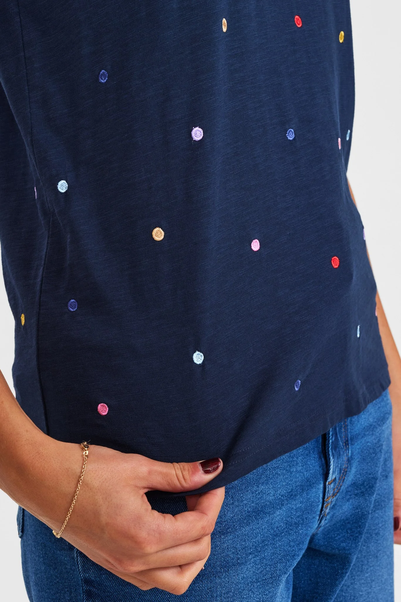 NUDIJA TEE - Dark Sapphire - Image 5