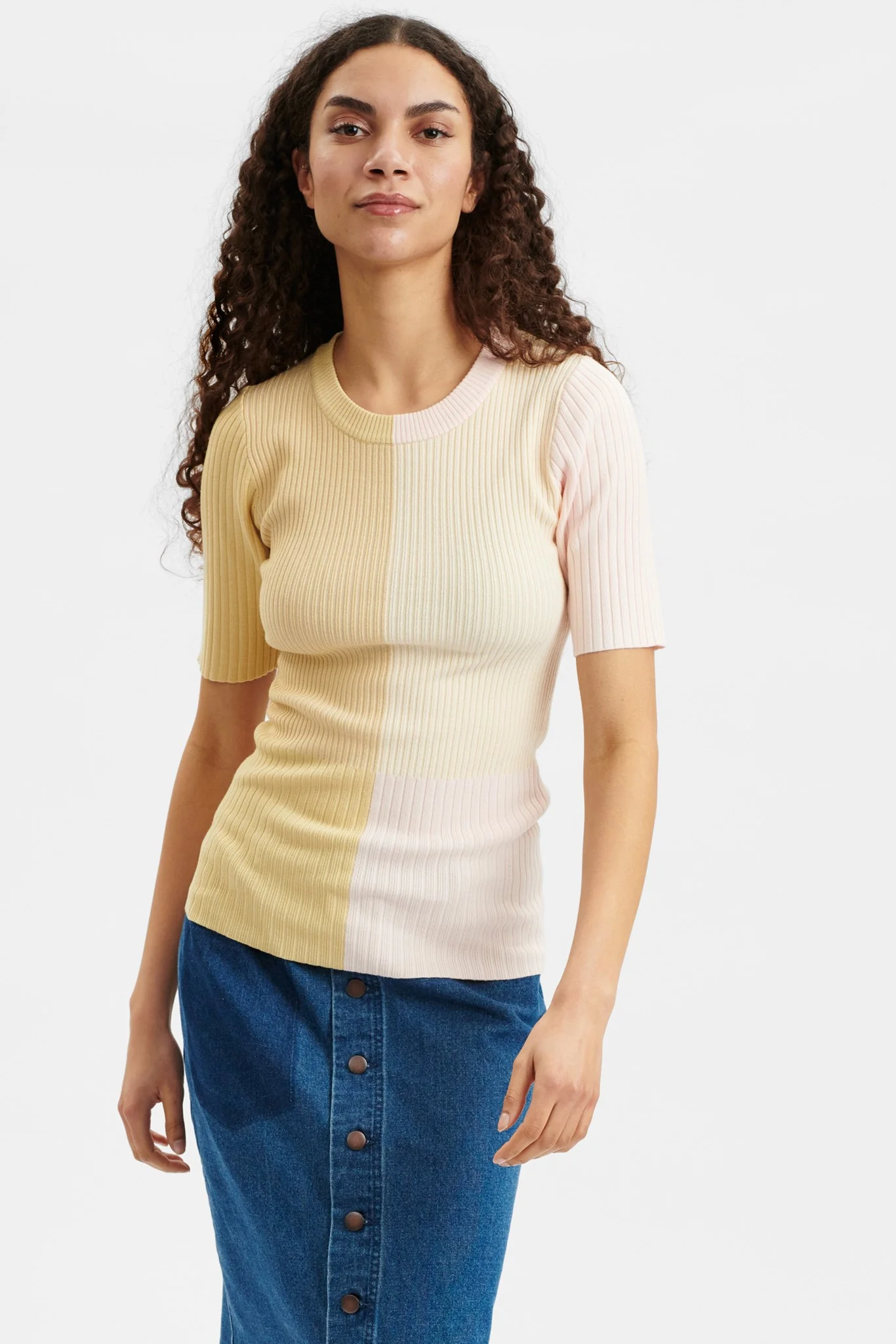 NUDILEYS SS PULLOVER - Pearl