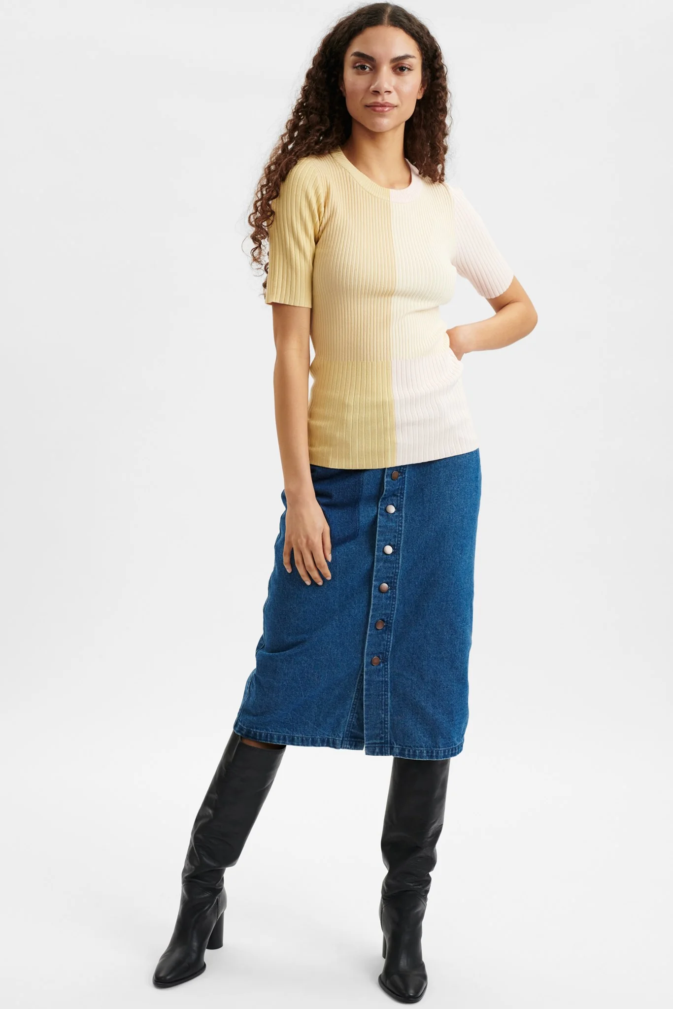 NUDILEYS SS PULLOVER - Pearl - Image 3