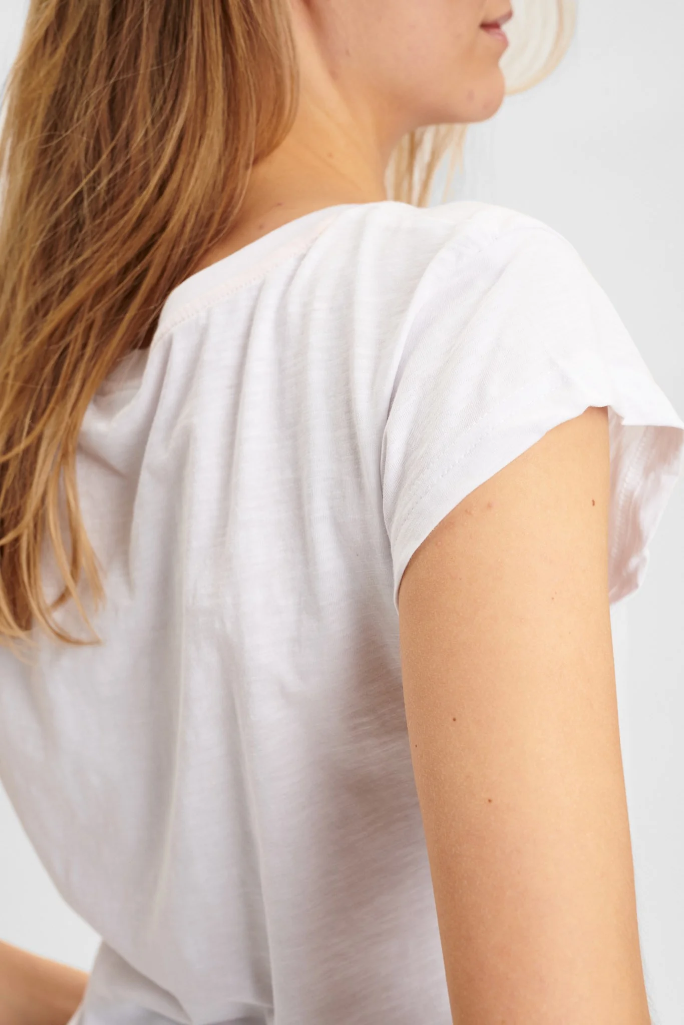 NUDILLY TEE - Bright White - Image 5