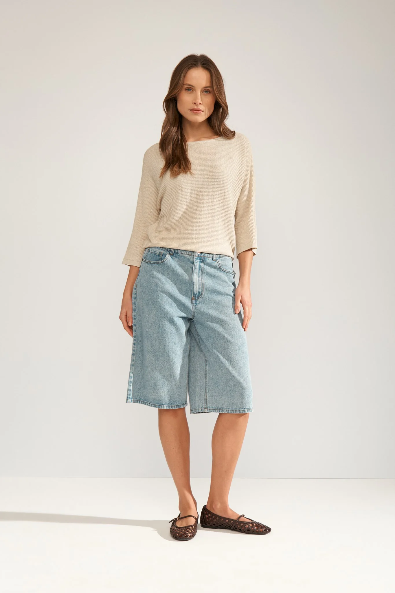 NUDINEA PULLOVER  - Whitecap Gray - Image 3