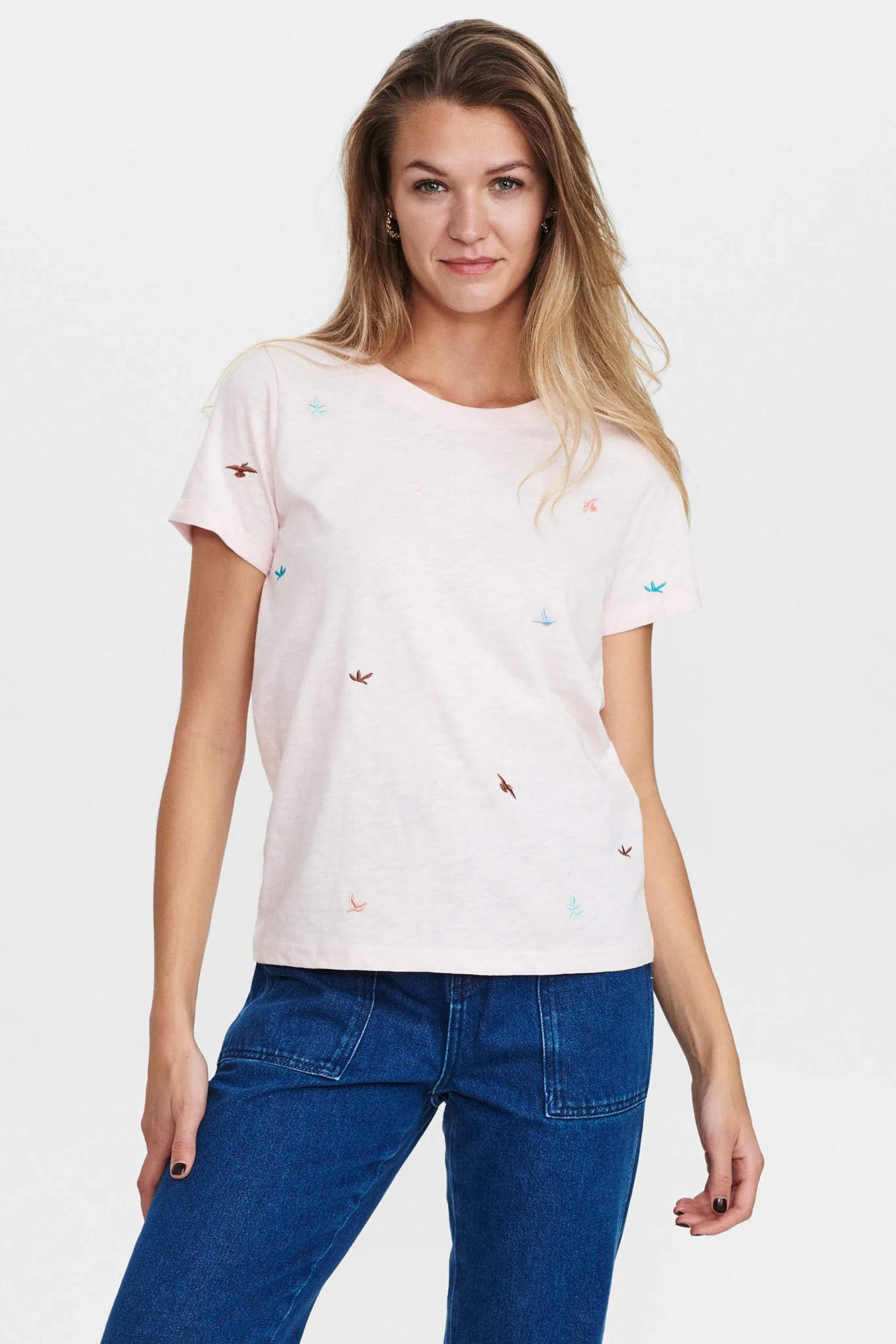 NUDIORS TEE - Chalk Pink