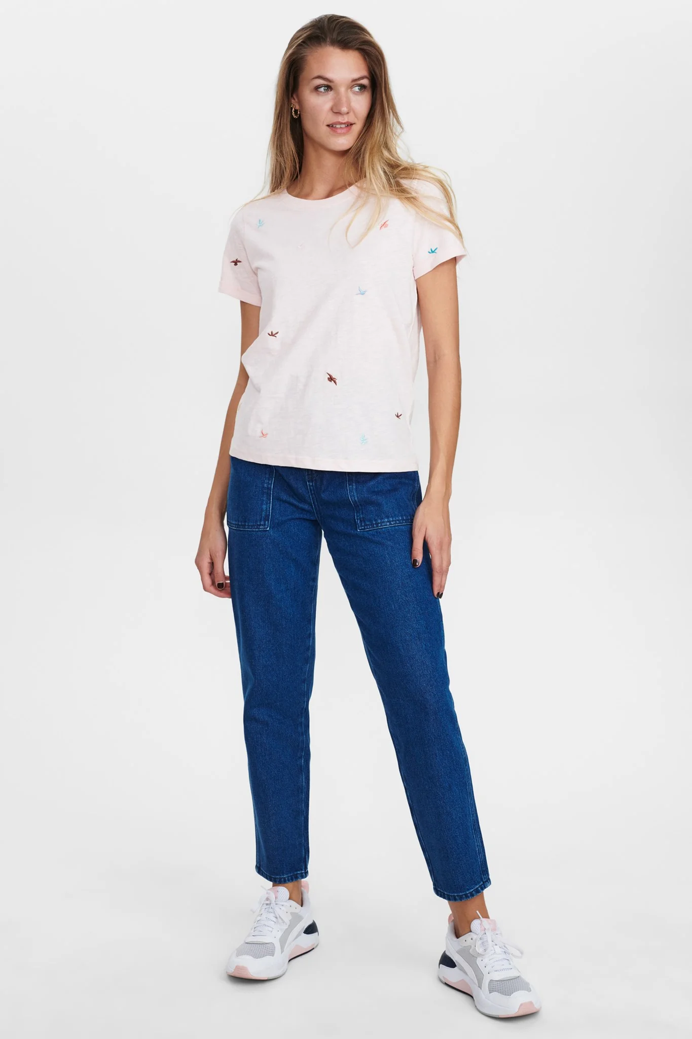 NUDIORS TEE - Chalk Pink - Image 3