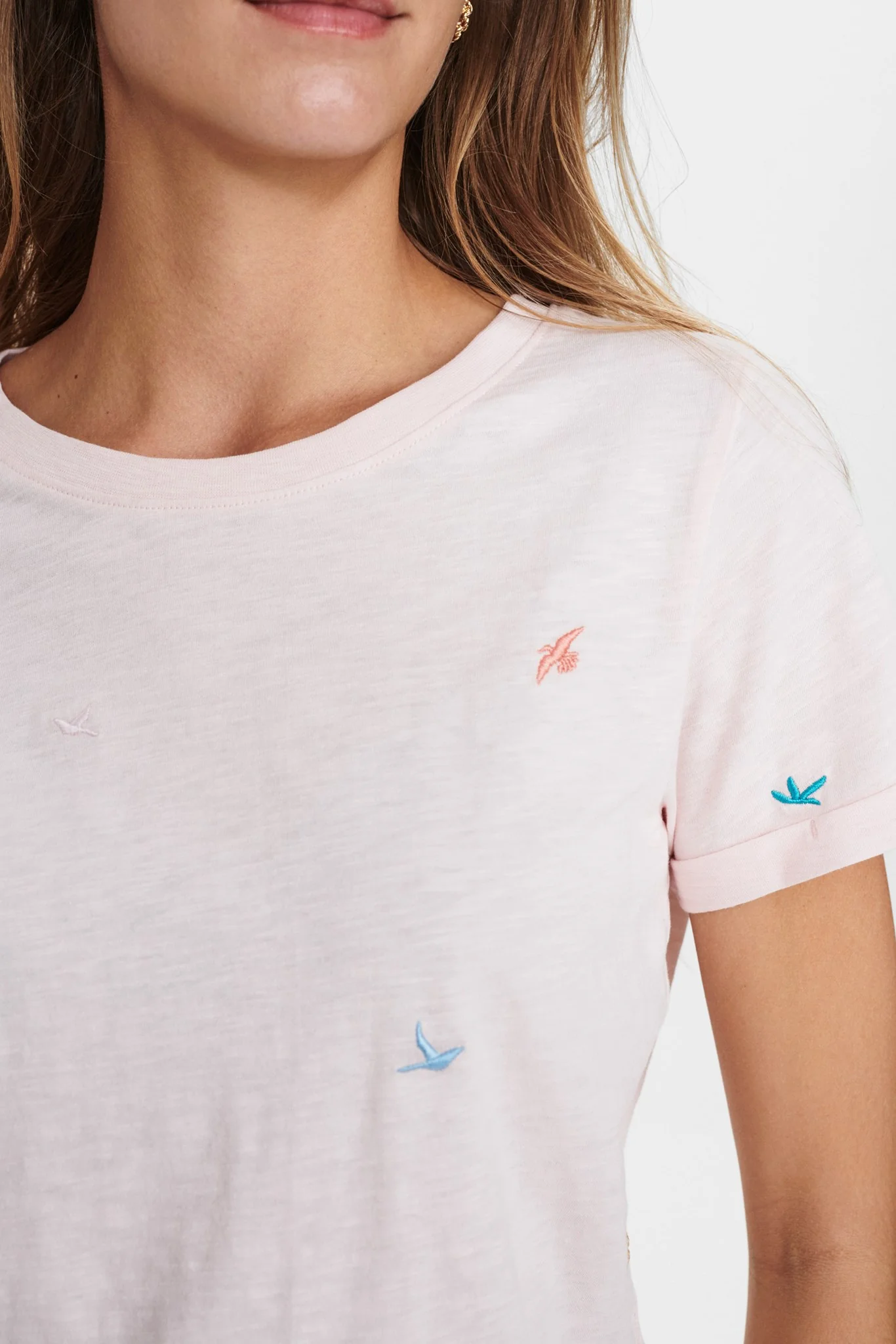 NUDIORS TEE - Chalk Pink - Image 4