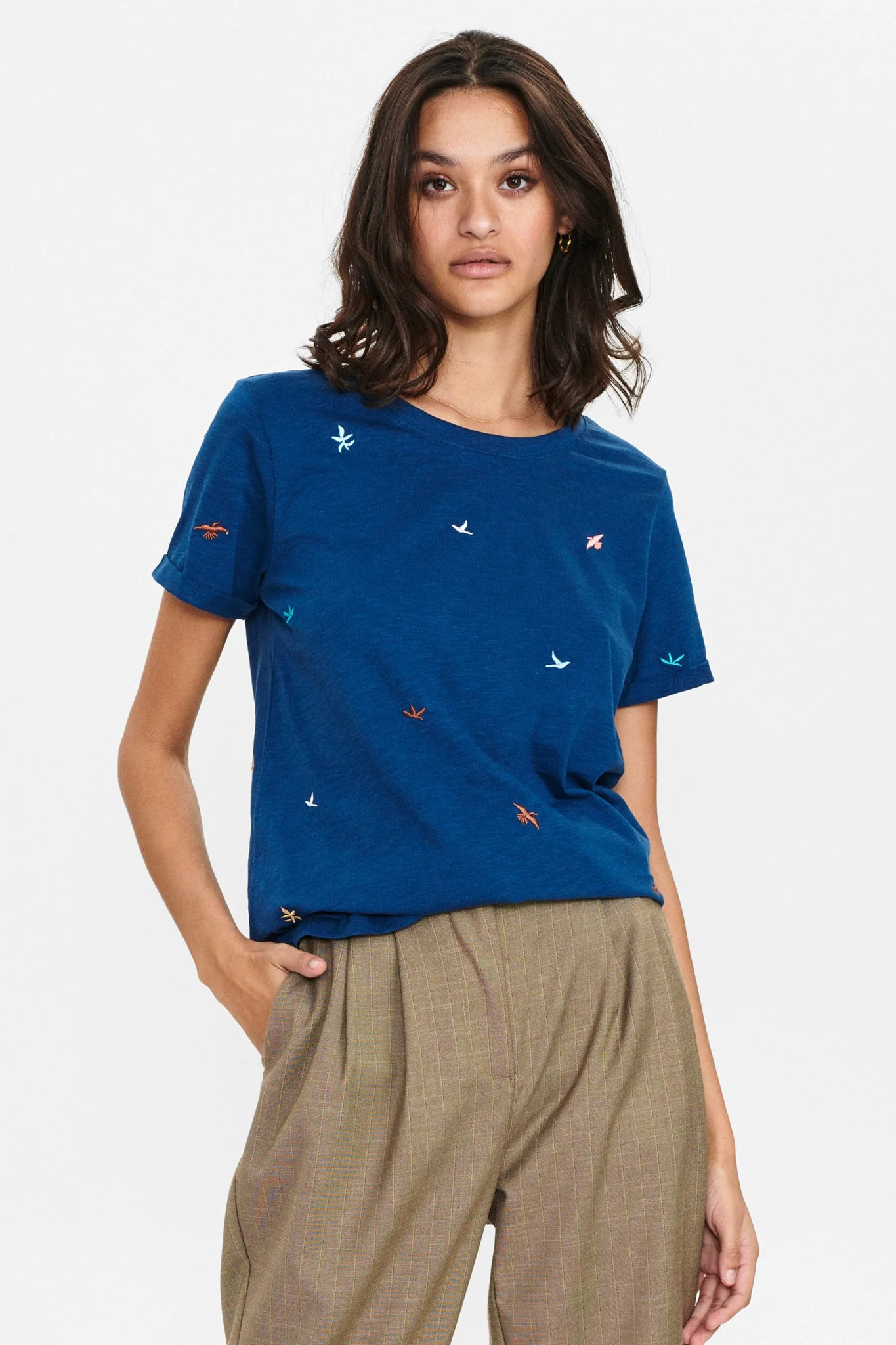 NUDIORS TEE - Estate Blue