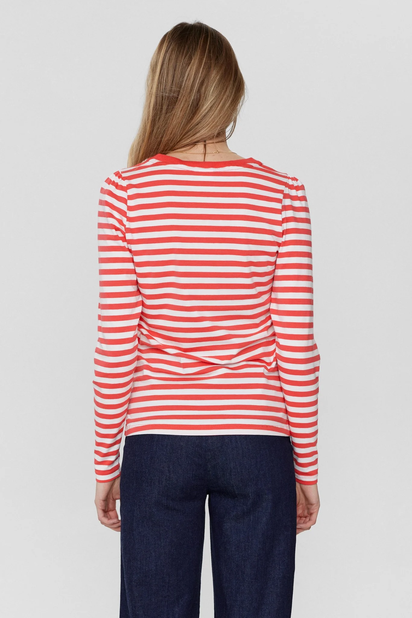 NUDIZZY LS T-SHIRT - GOTS - Teaberry - Image 2