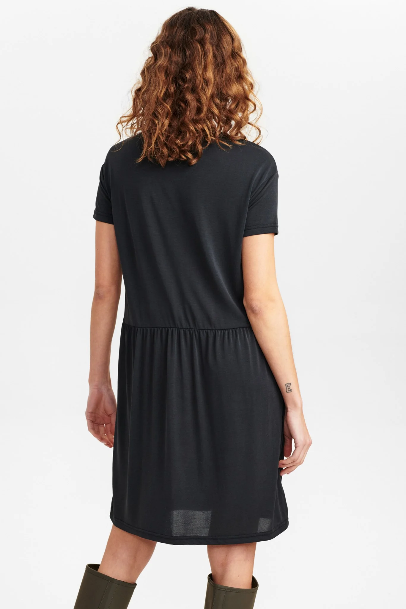 NUDORETTA DRESS - Caviar - Image 2