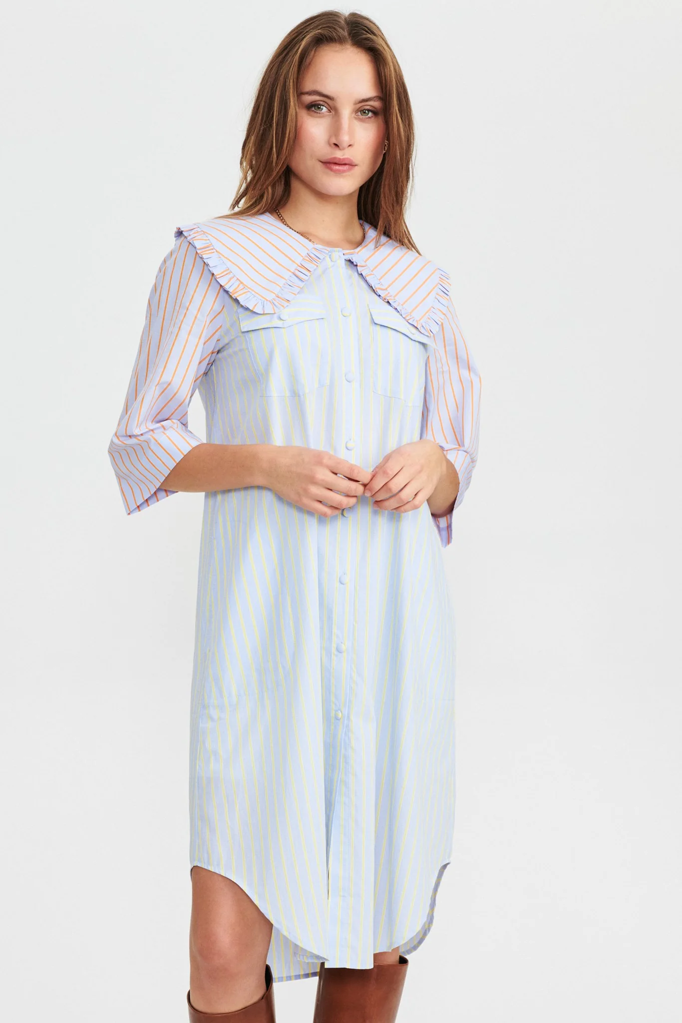 NUDORITTA DRESS - Della Robbia Blue