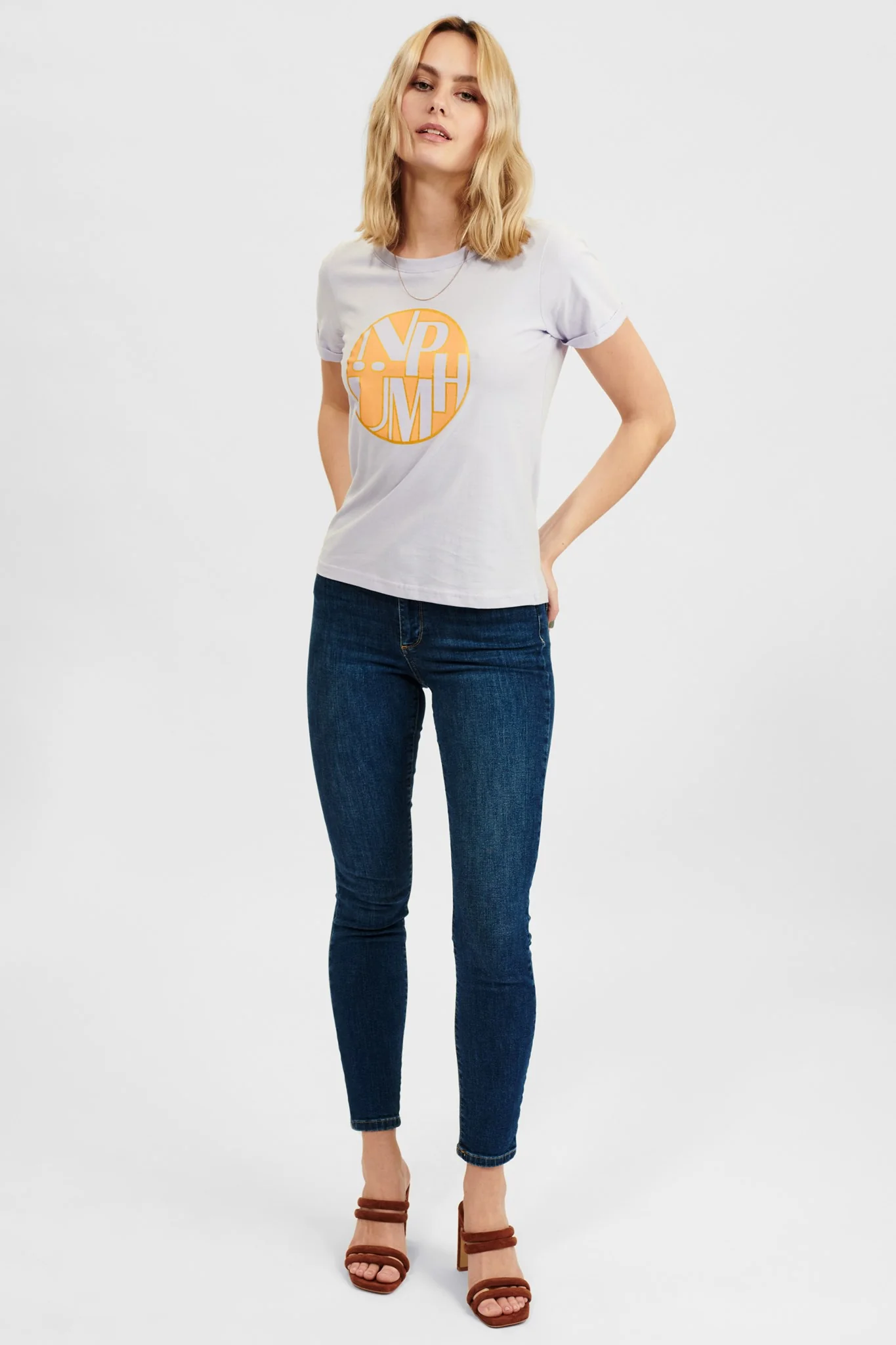 NUDORRIN TEE - Purple Heather - Image 3