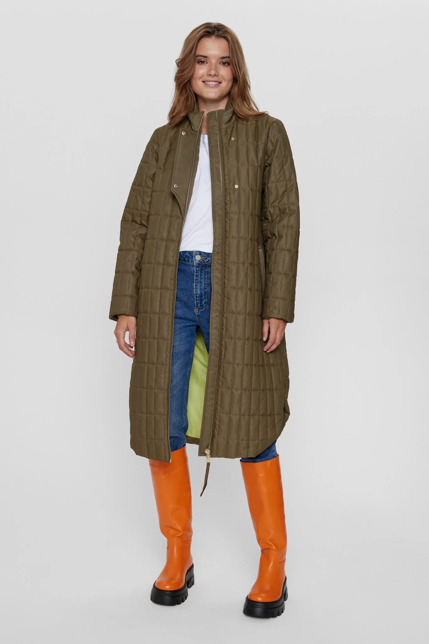 NUDRAINY JACKET - Ivy Green - Image 3
