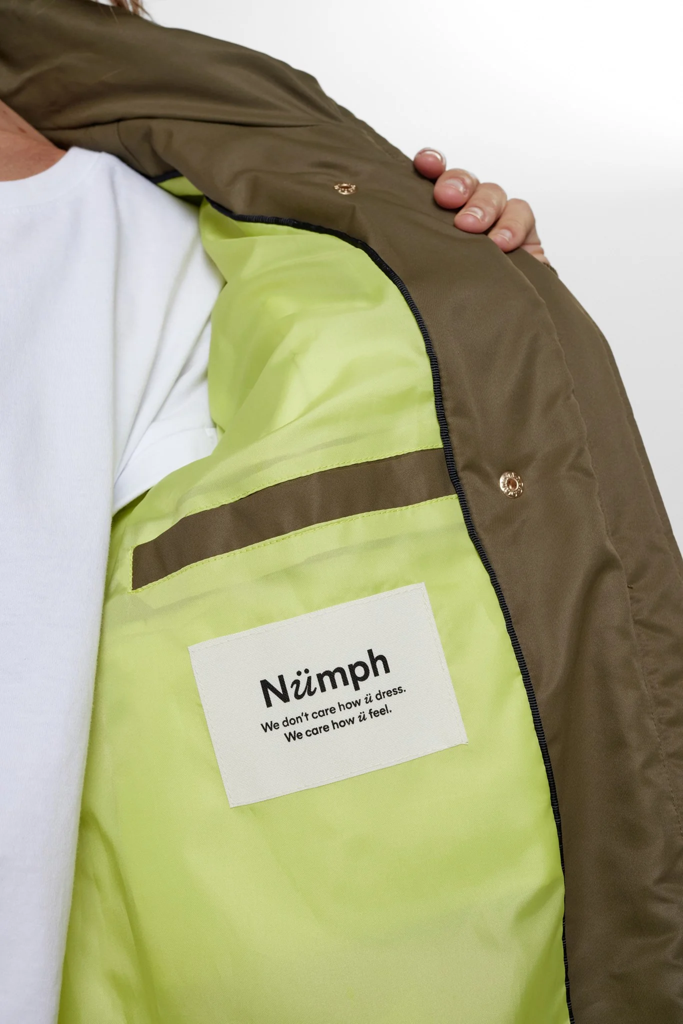 NUDRAINY JACKET - Ivy Green - Image 5