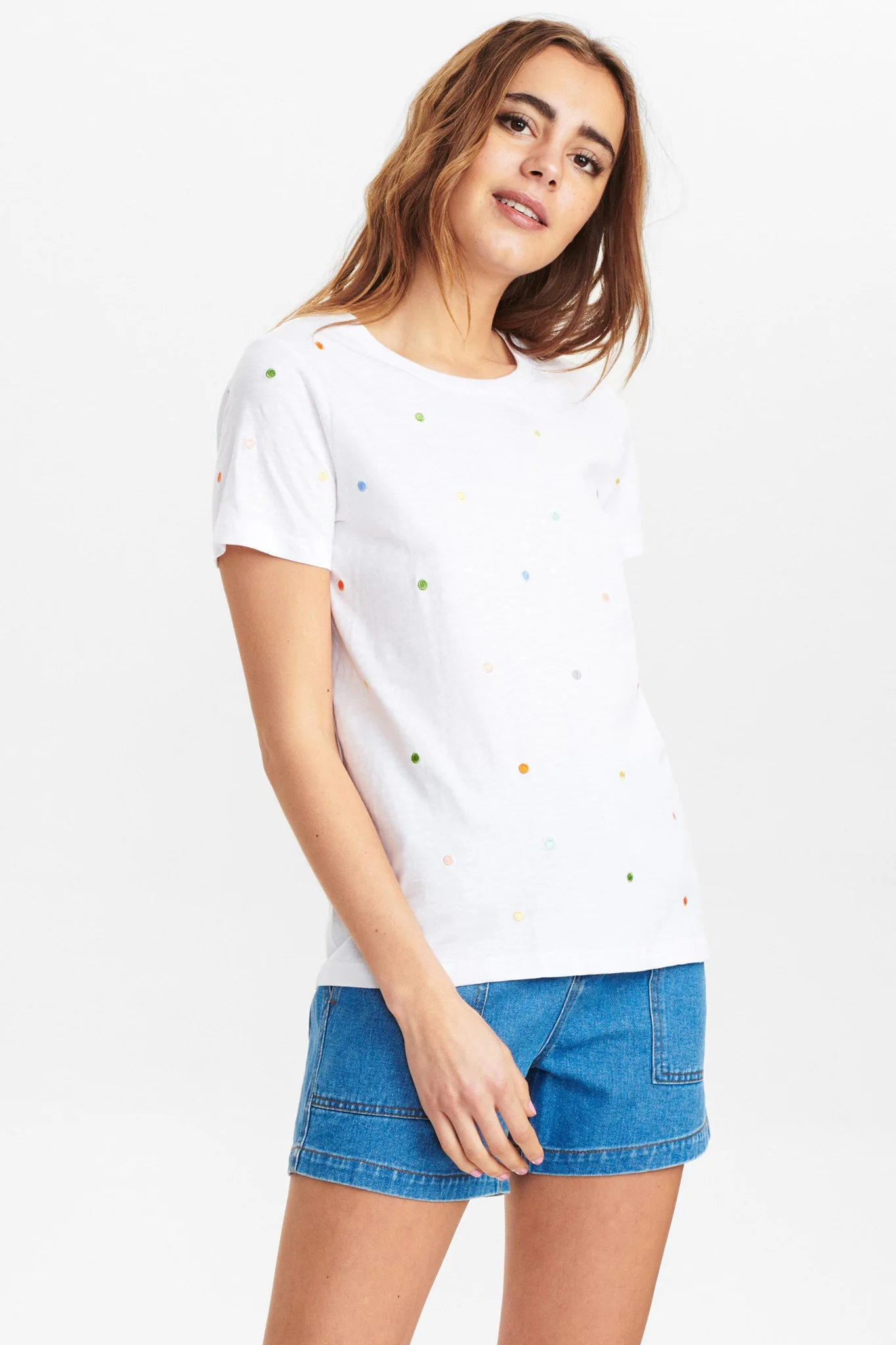NUDREA TEE - Bright White