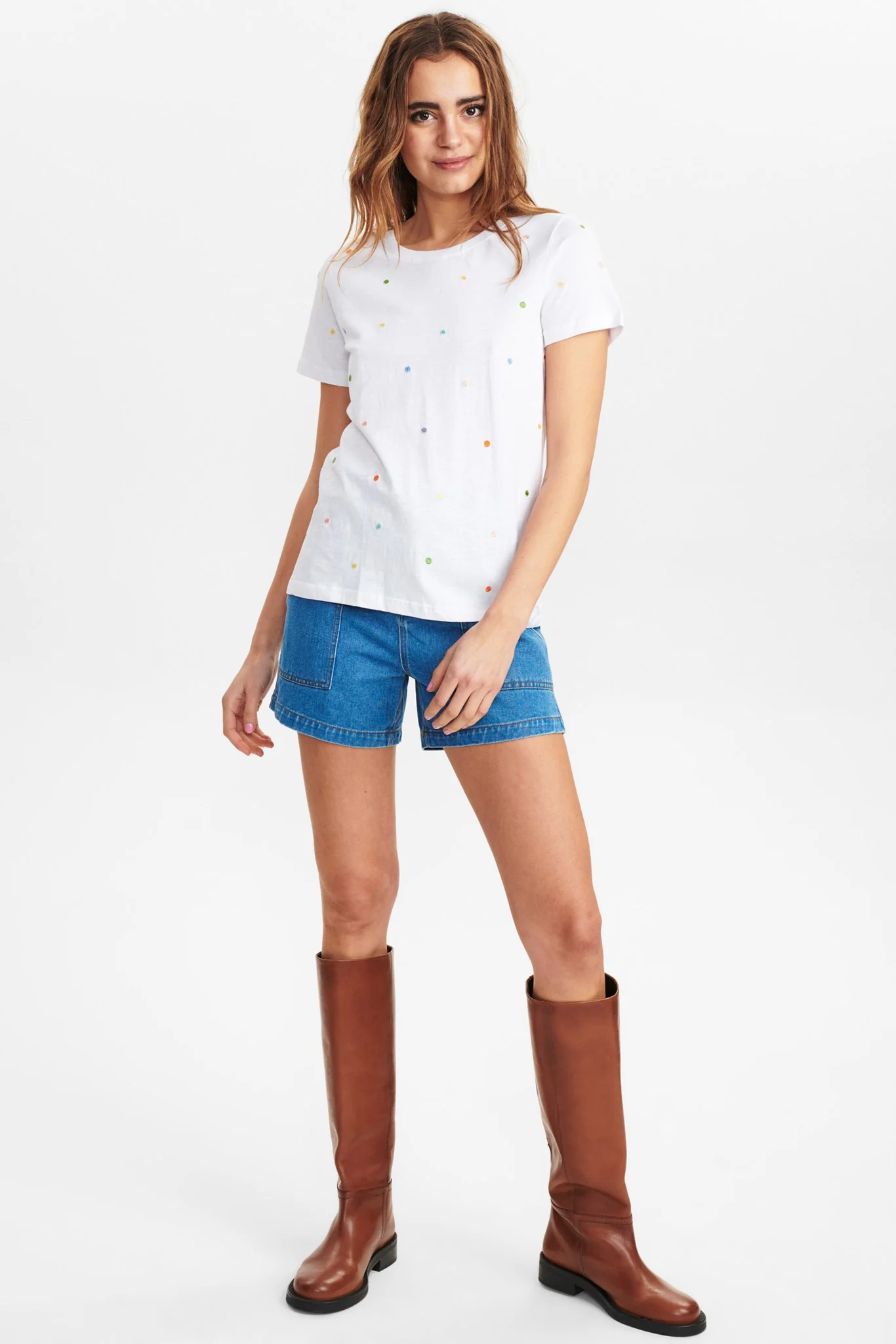 NUDREA TEE - Bright White - Image 3