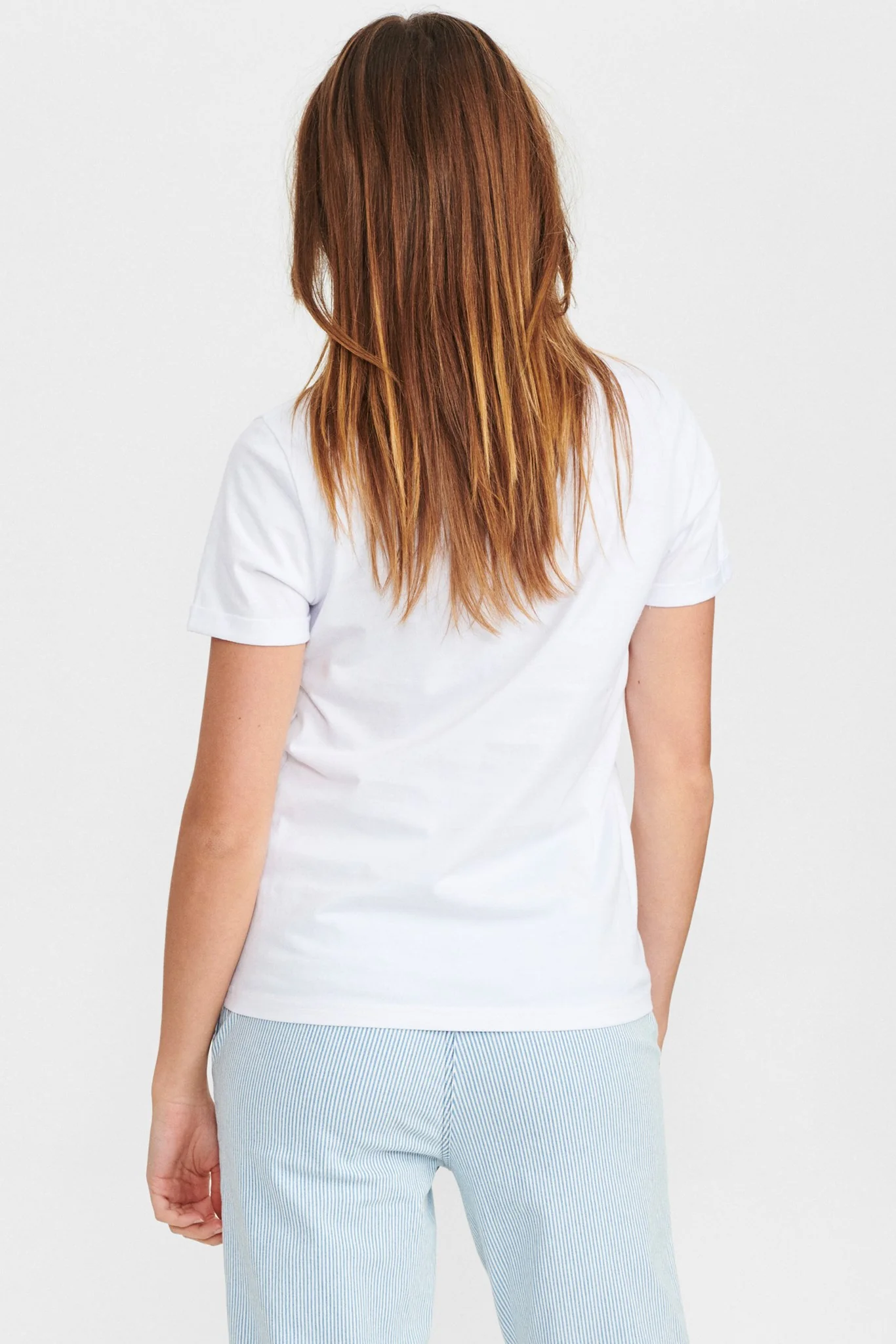 NUDREE TEE - Bright White - Image 2