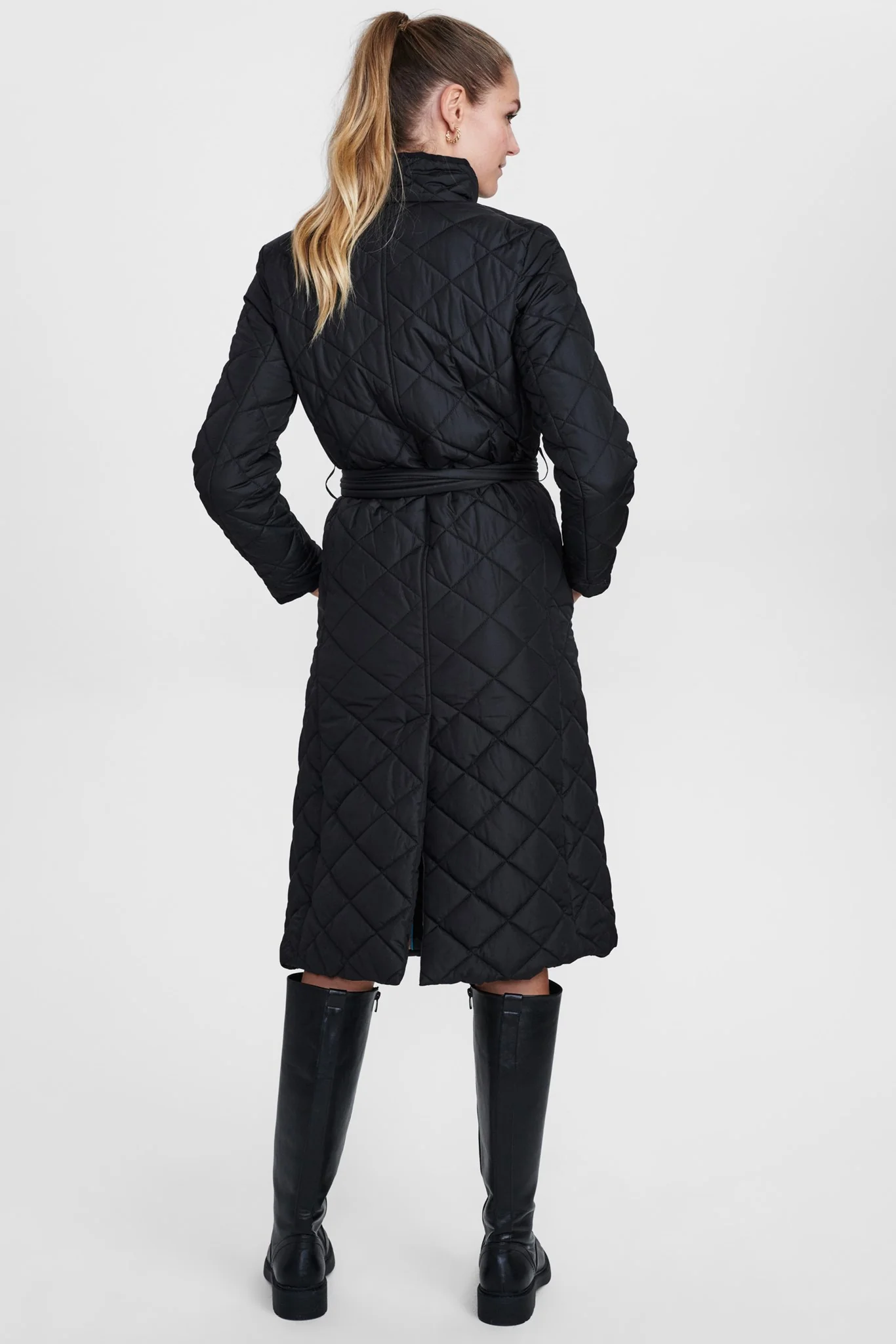 NUDUFFY TRENCHCOAT - Caviar - Image 2
