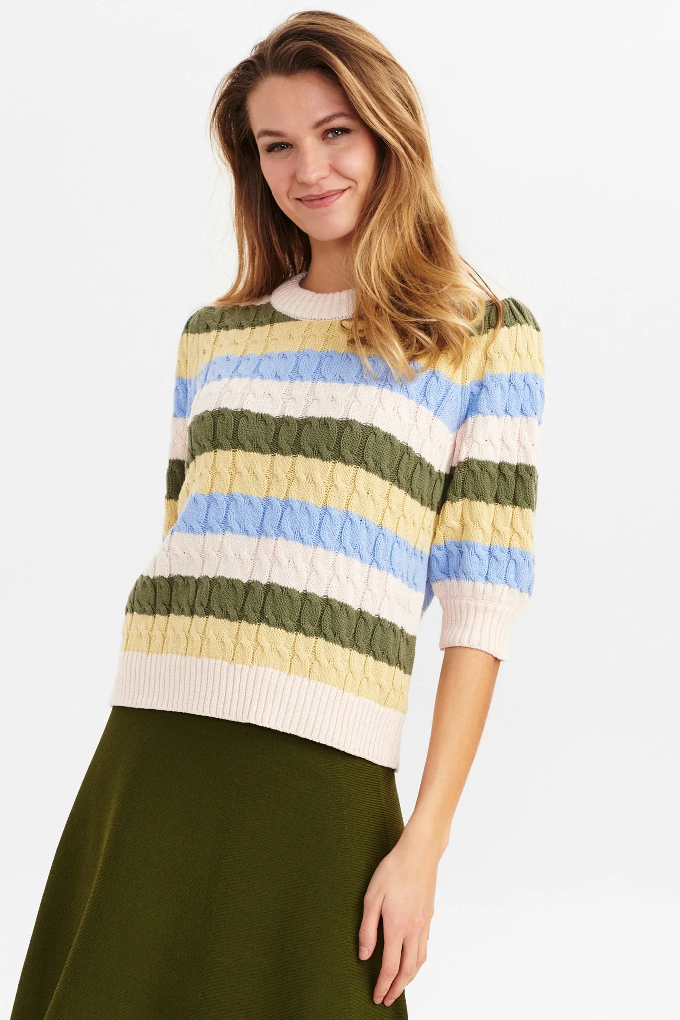 NUDULCIA PULLOVER - Pearl