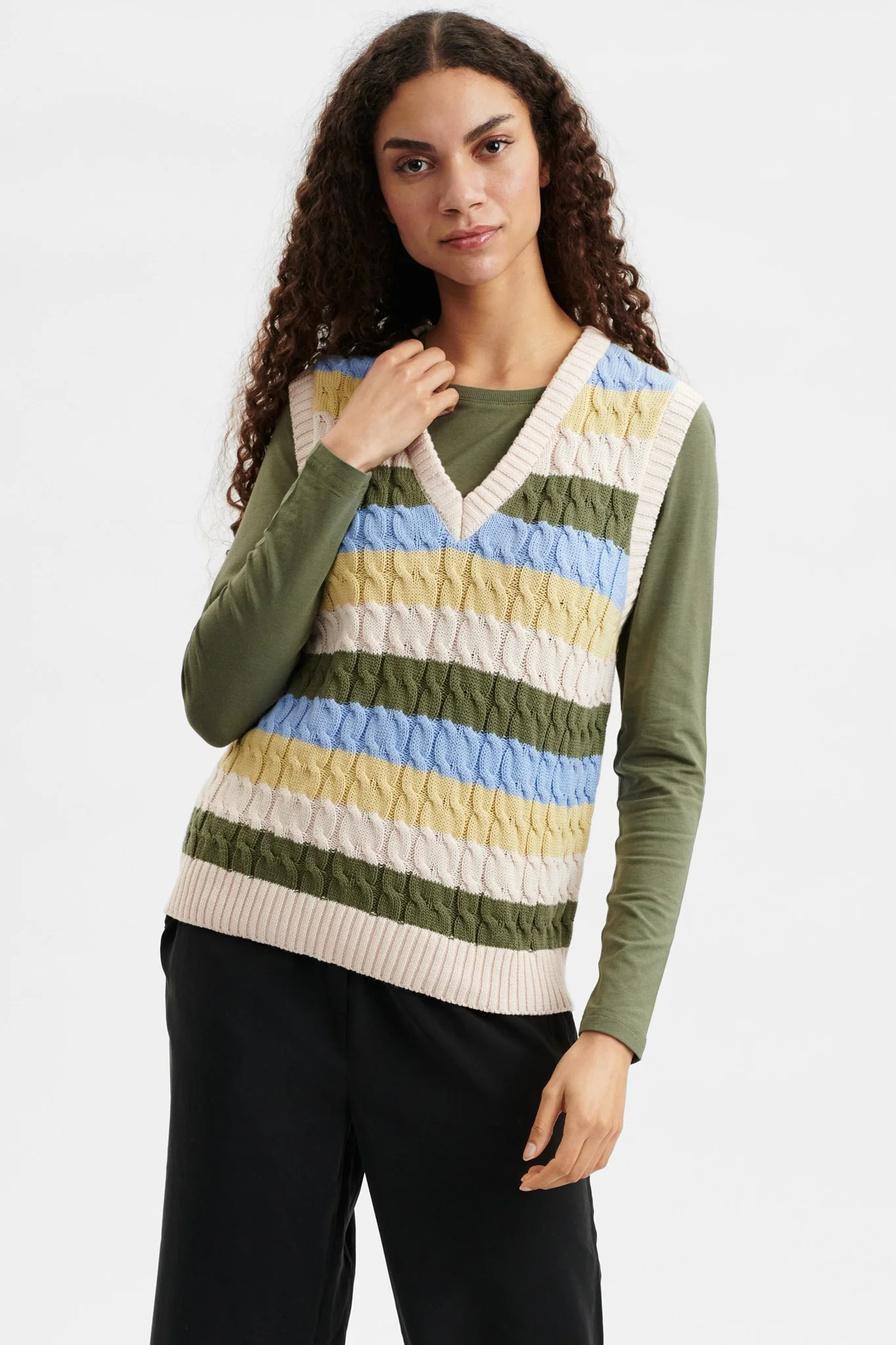 NUDULCIA VEST - Pearl