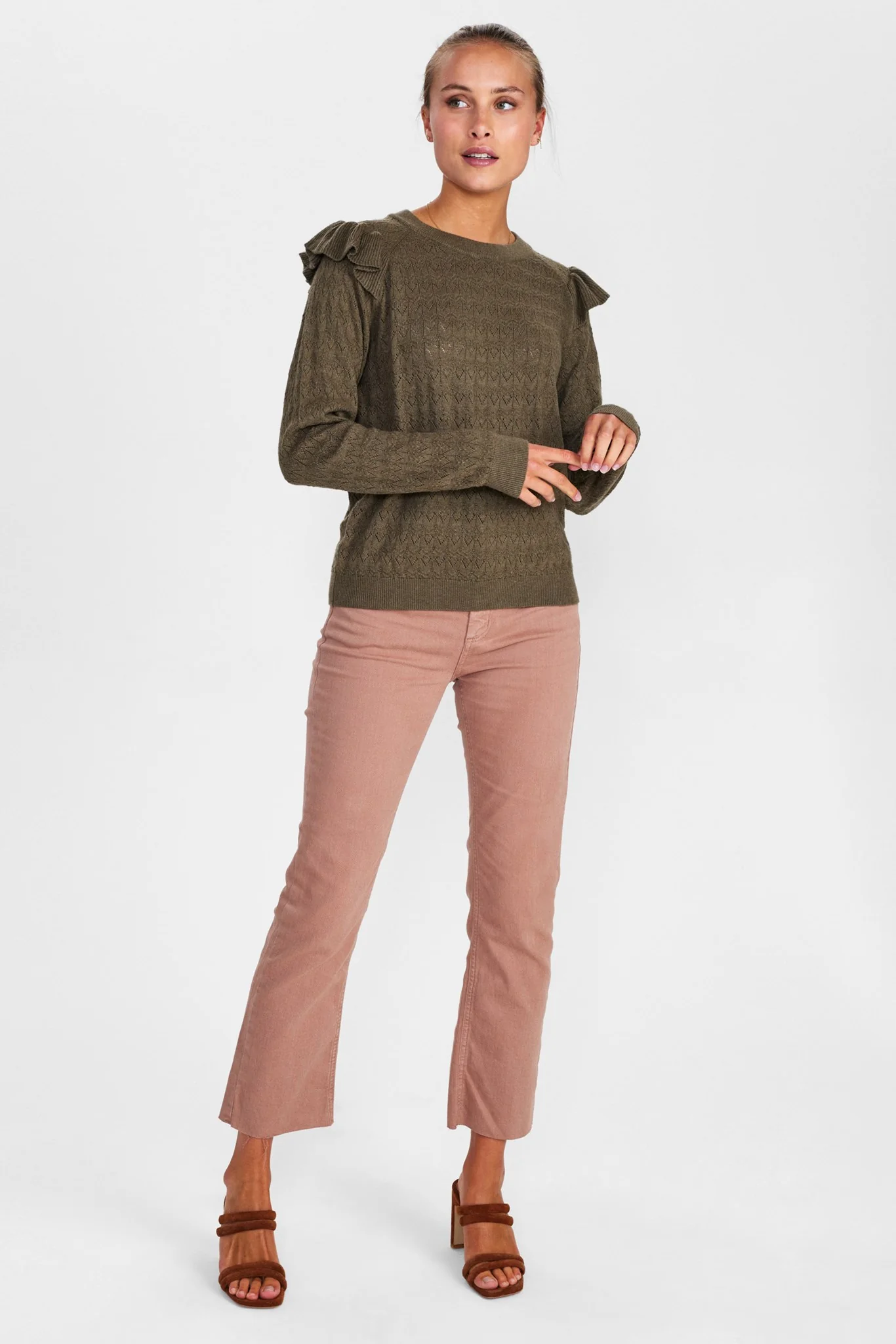 NUDULLIA PULLOVER - Deep Lichen Green - Image 3